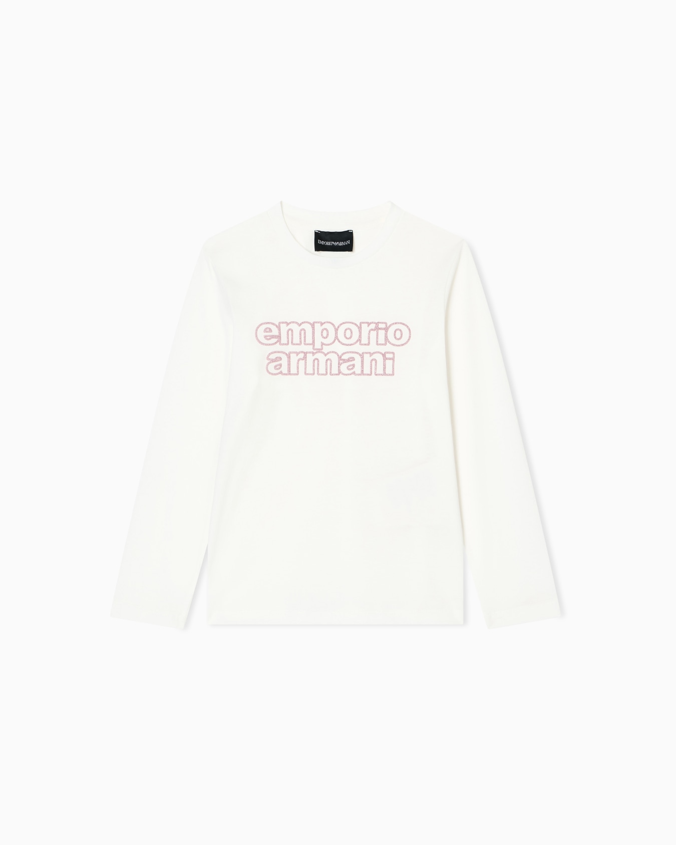 ASV Pullover aus Jersey mit Glitzer-Logo-Print Folie 0