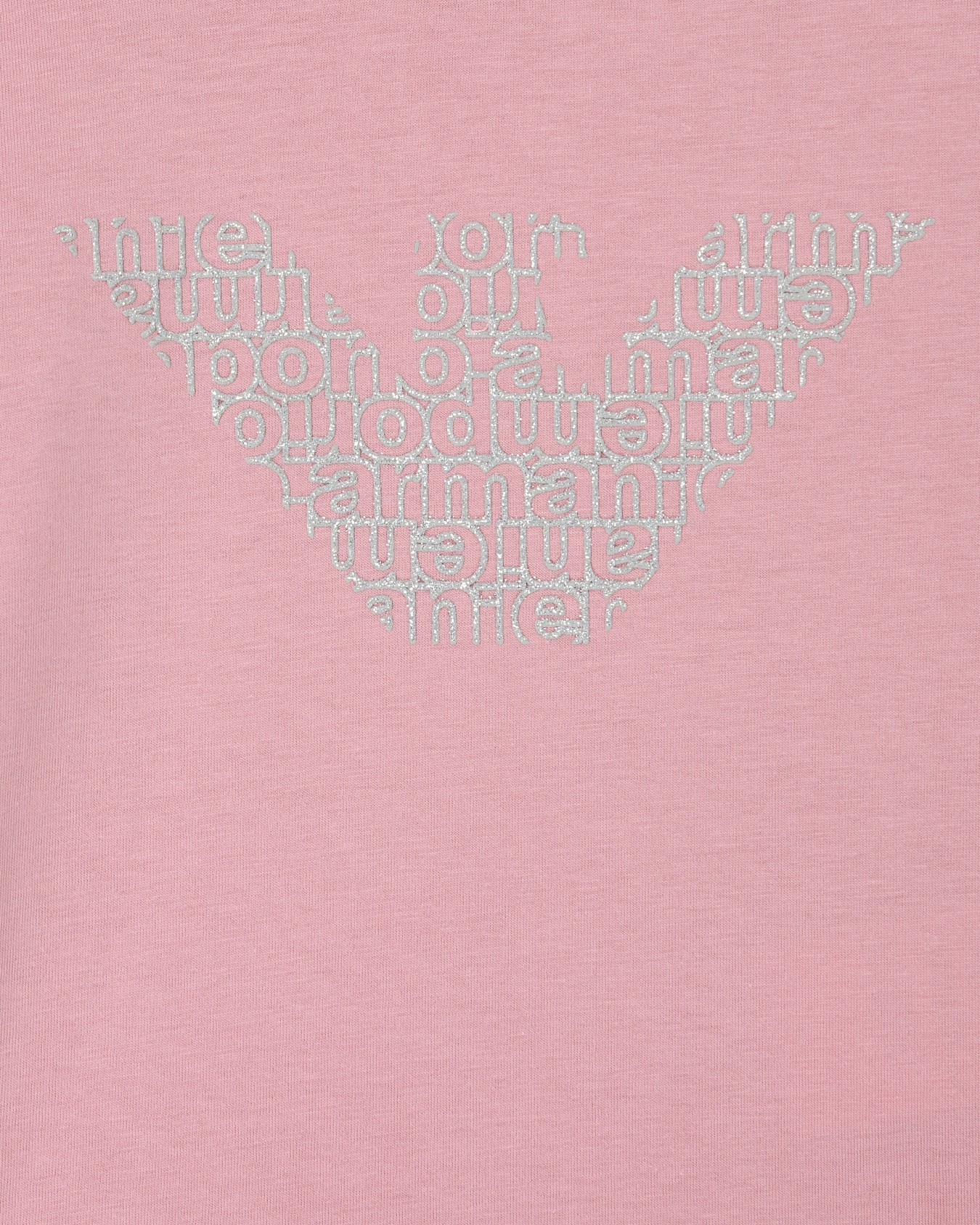 Pull ASV en jersey imprimé logo pailleté Diapositive 1