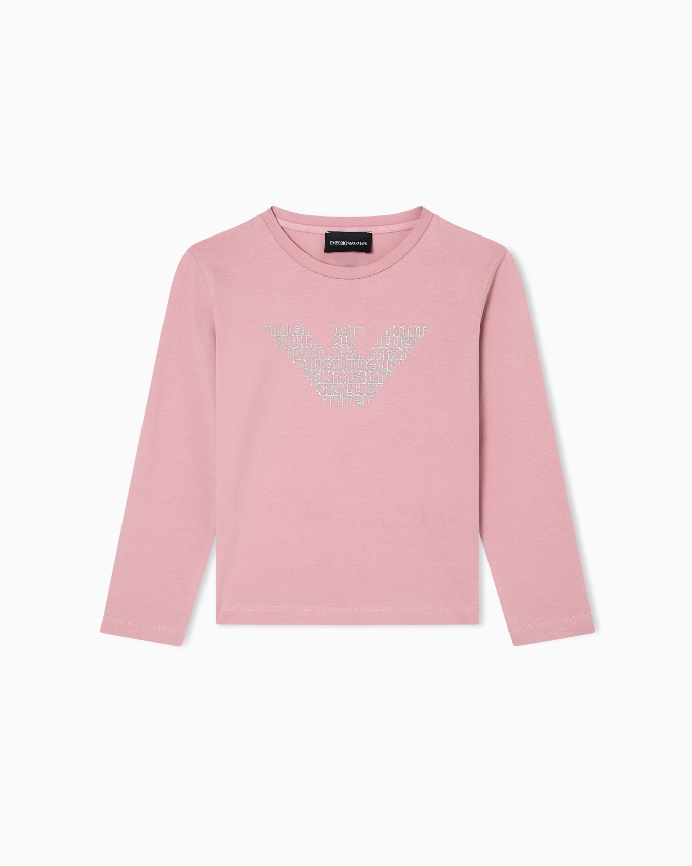 Pull ASV en jersey imprimé logo pailleté Diapositive 0