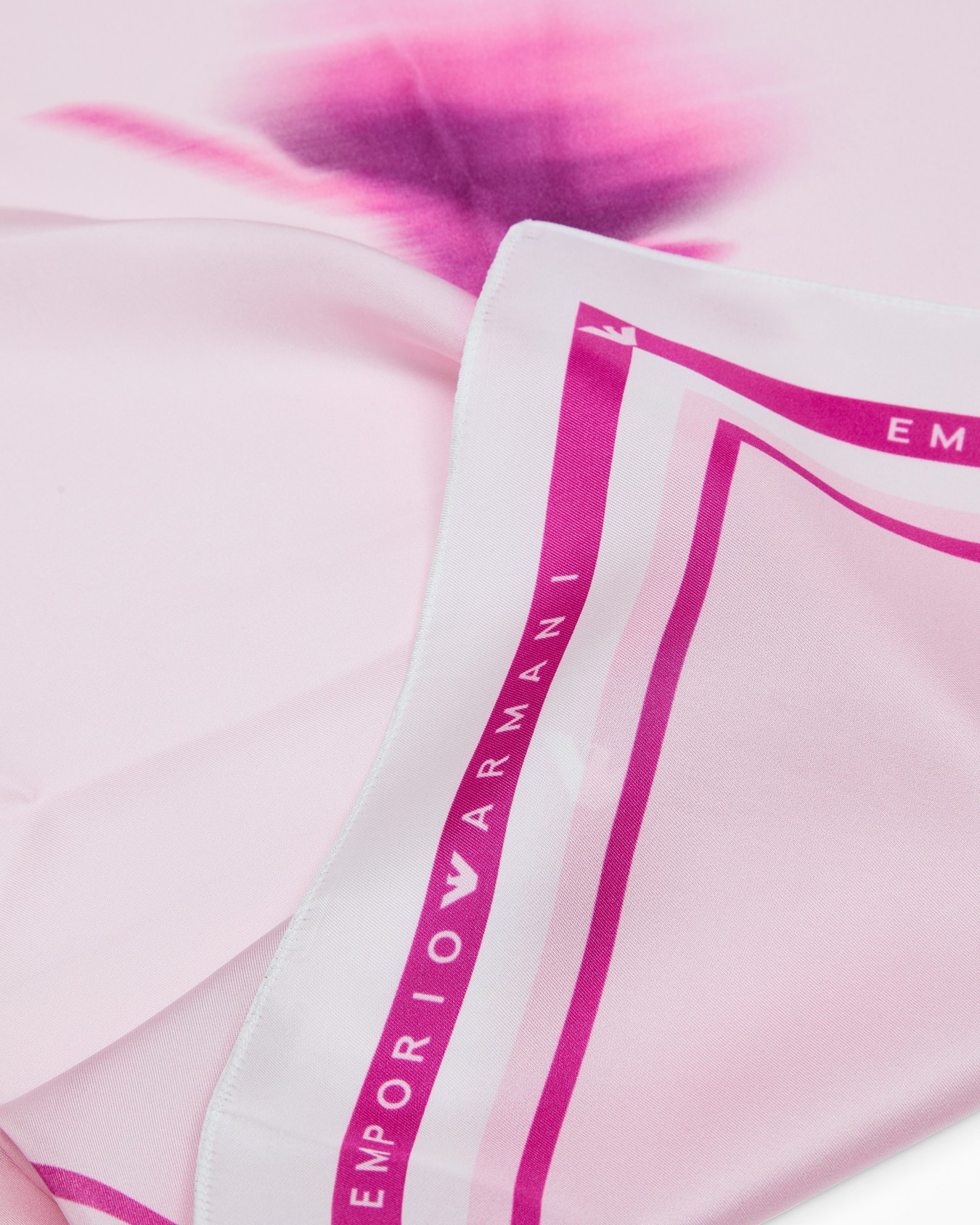 Printed pure silk scarf Slide 1