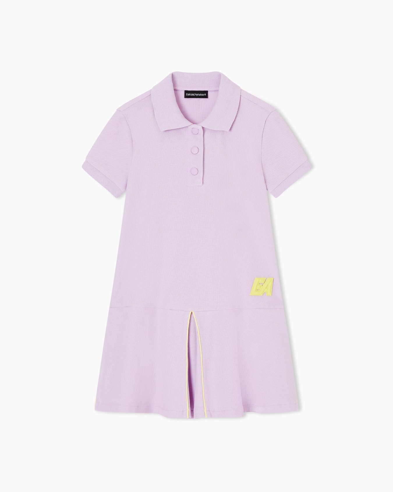 Piqué jersey dress Slide 0