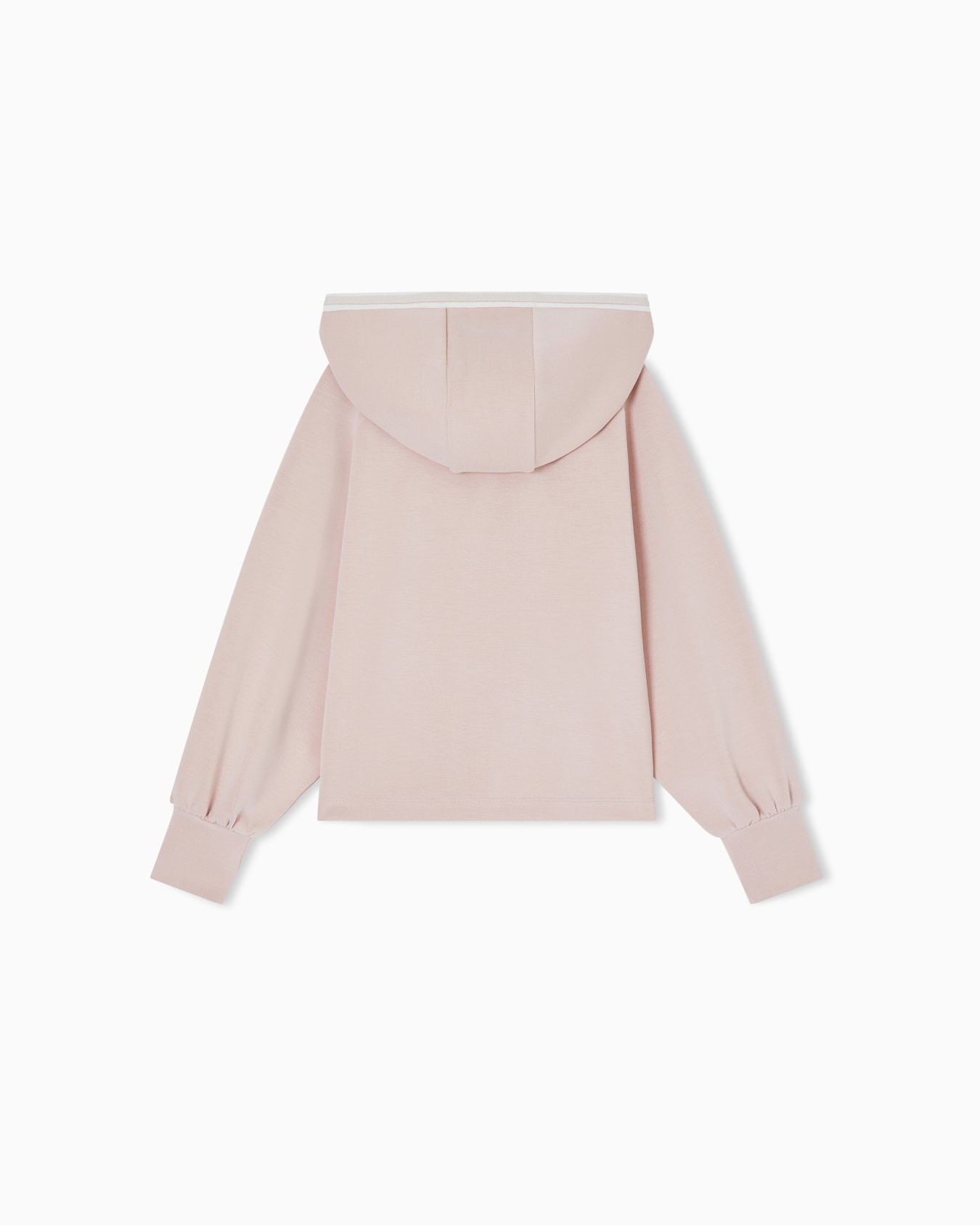 Cupro zip-up hoodie Slide 2