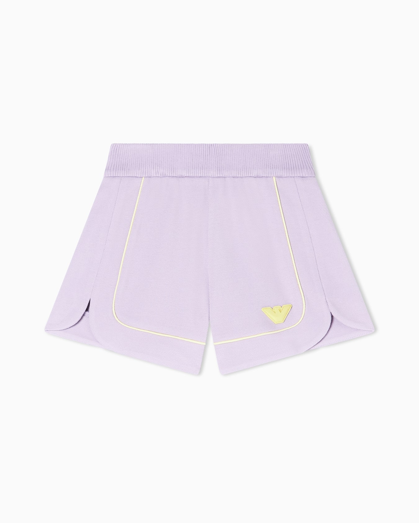 Shorts in double jersey piquet Slide 0