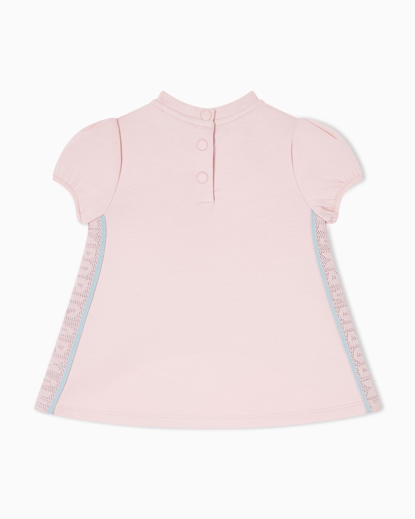 Double jersey dress with logo tape Diapositiva 2