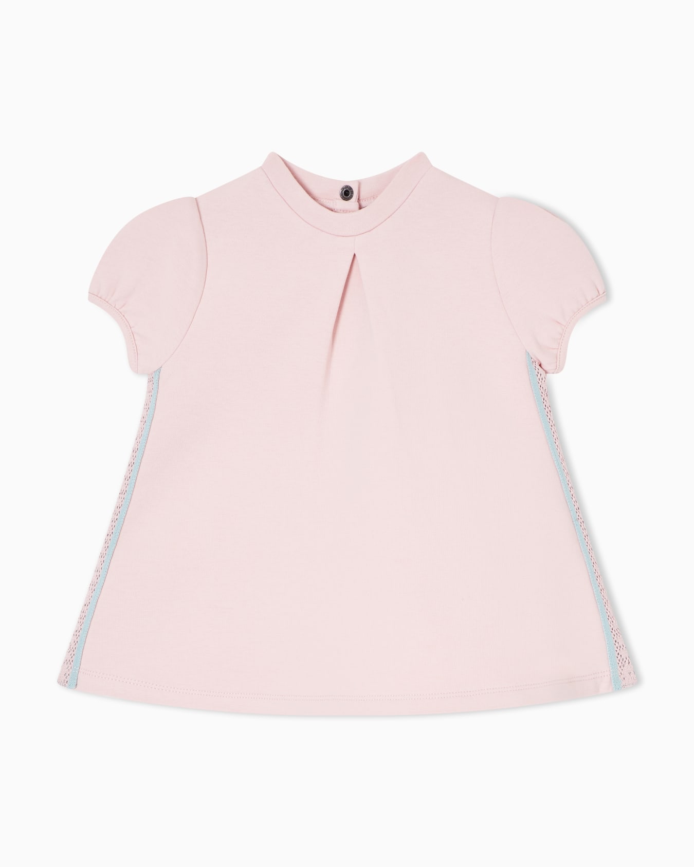 Double jersey dress with logo tape Diapositiva 0