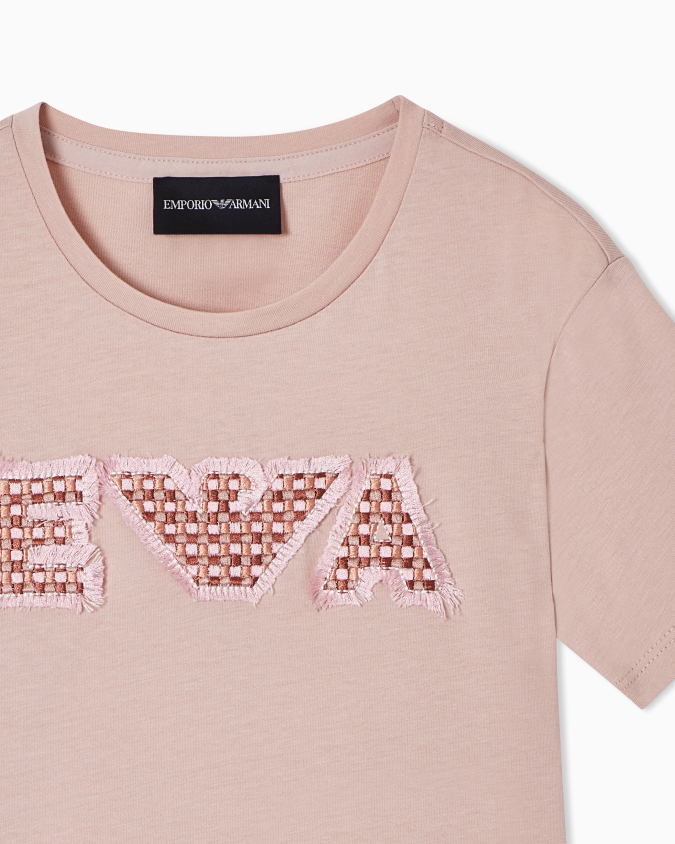 T-shirt in jersey maxi patch EA Slide 1