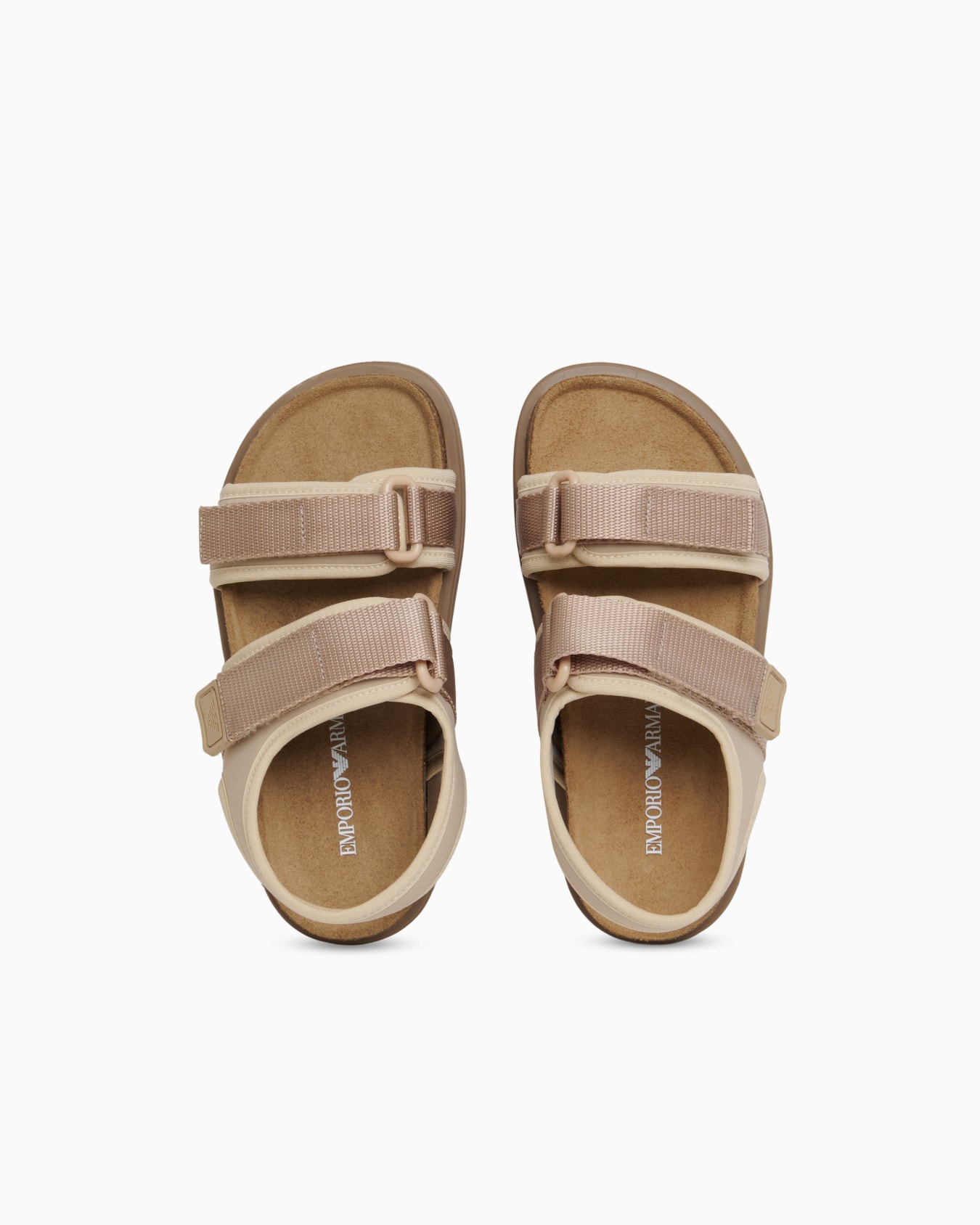 Stretch fabric sandals with strap Slide 2