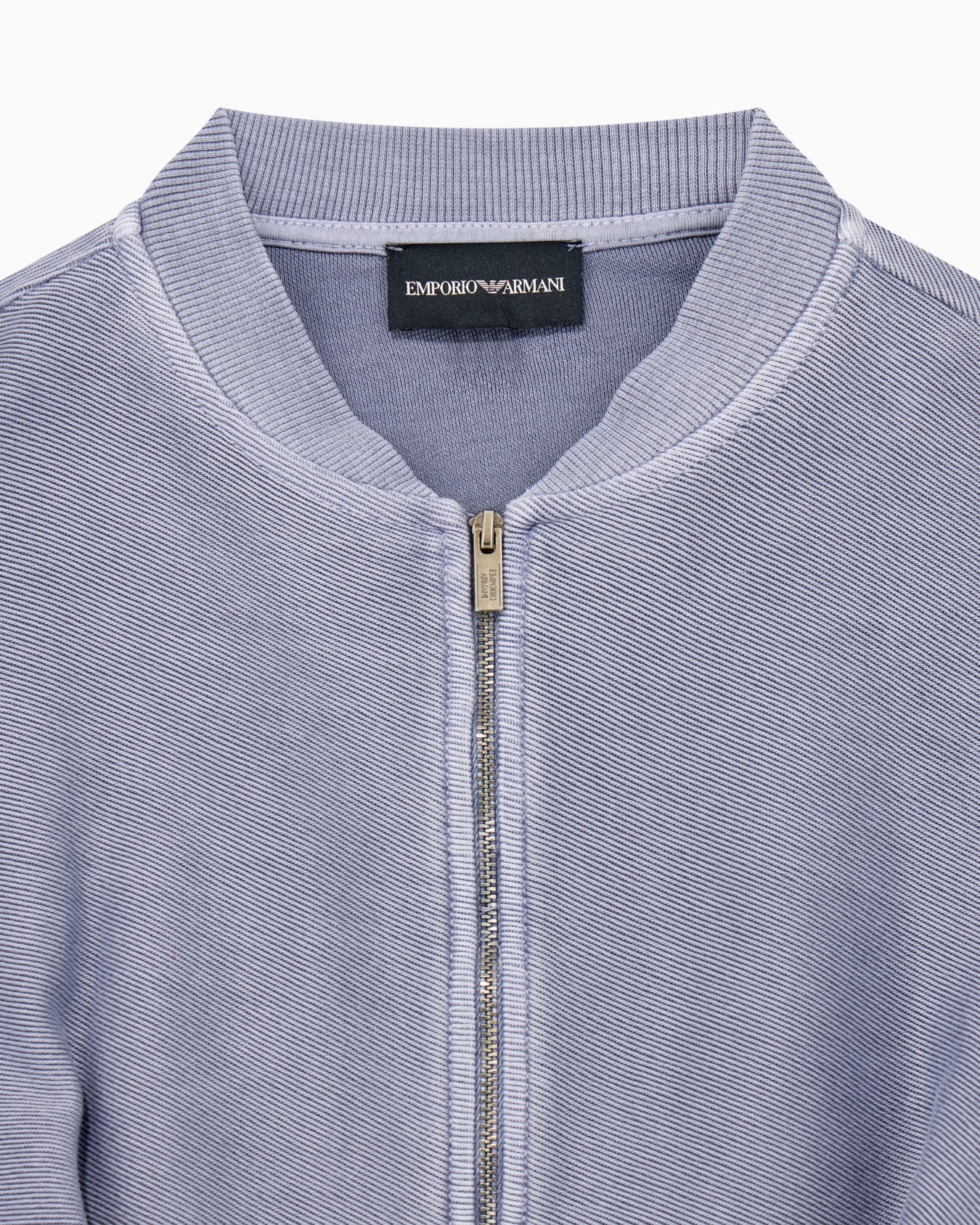 Oversize-Sweatshirt aus Baumwolljersey mit Reißverschluss Folie 1