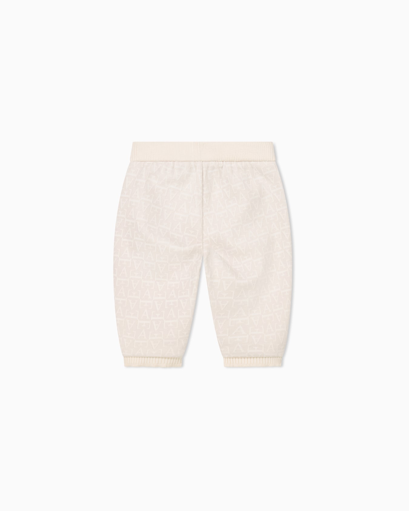 Trousers in jacquard double jersey with all-over monogram 슬라이드 2