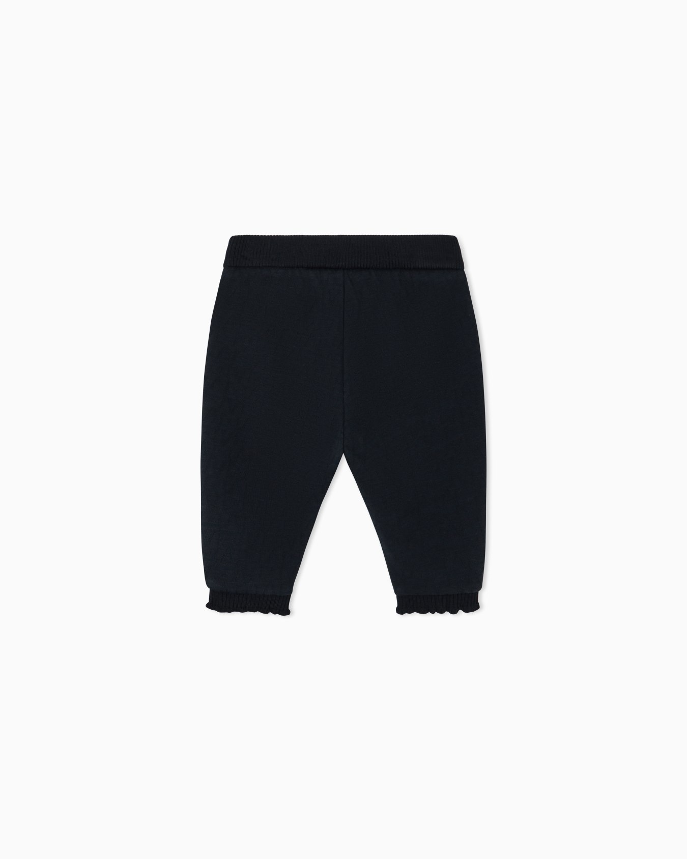 Trousers in jacquard double jersey with all-over monogram Slide 2
