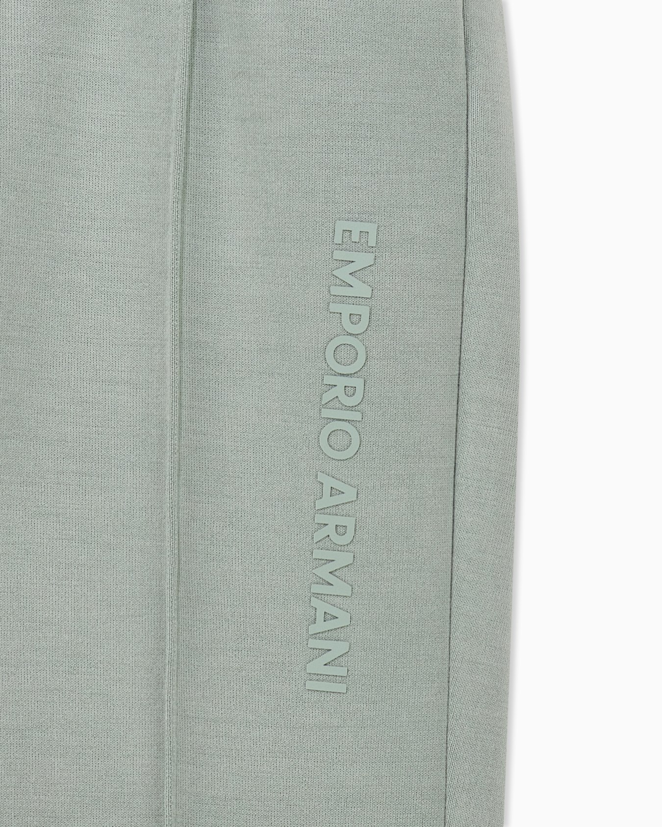 Jersey trousers with a side logo and an elastic waistband Slide 1