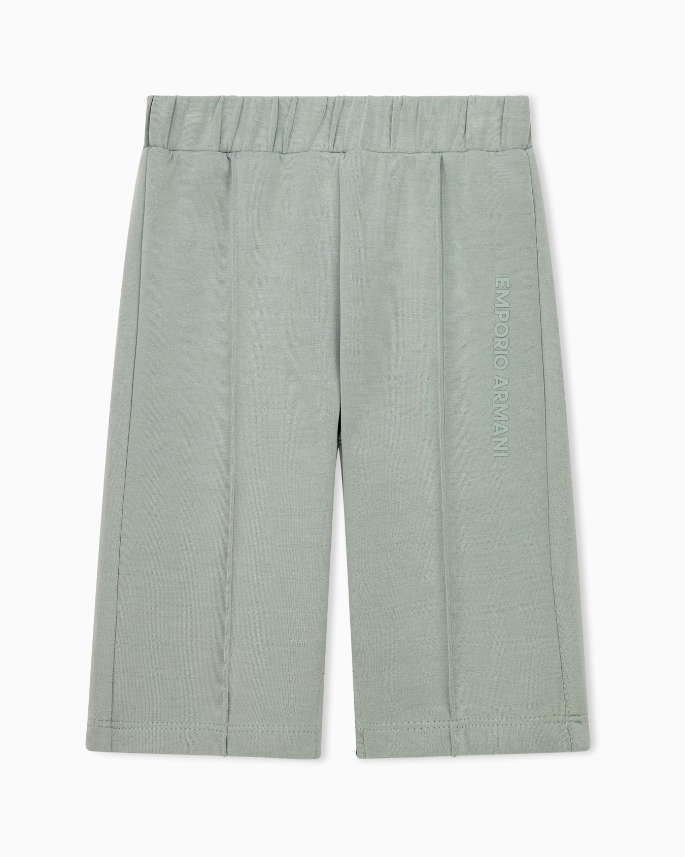 Jersey trousers with a side logo and an elastic waistband Slide 0