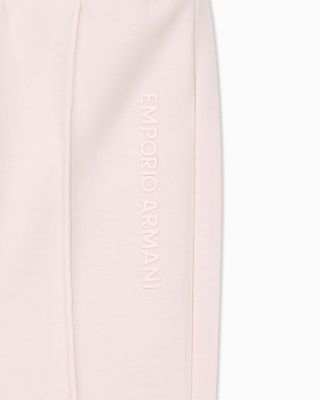 Jersey trousers with a side logo and an elastic waistband Slide 1