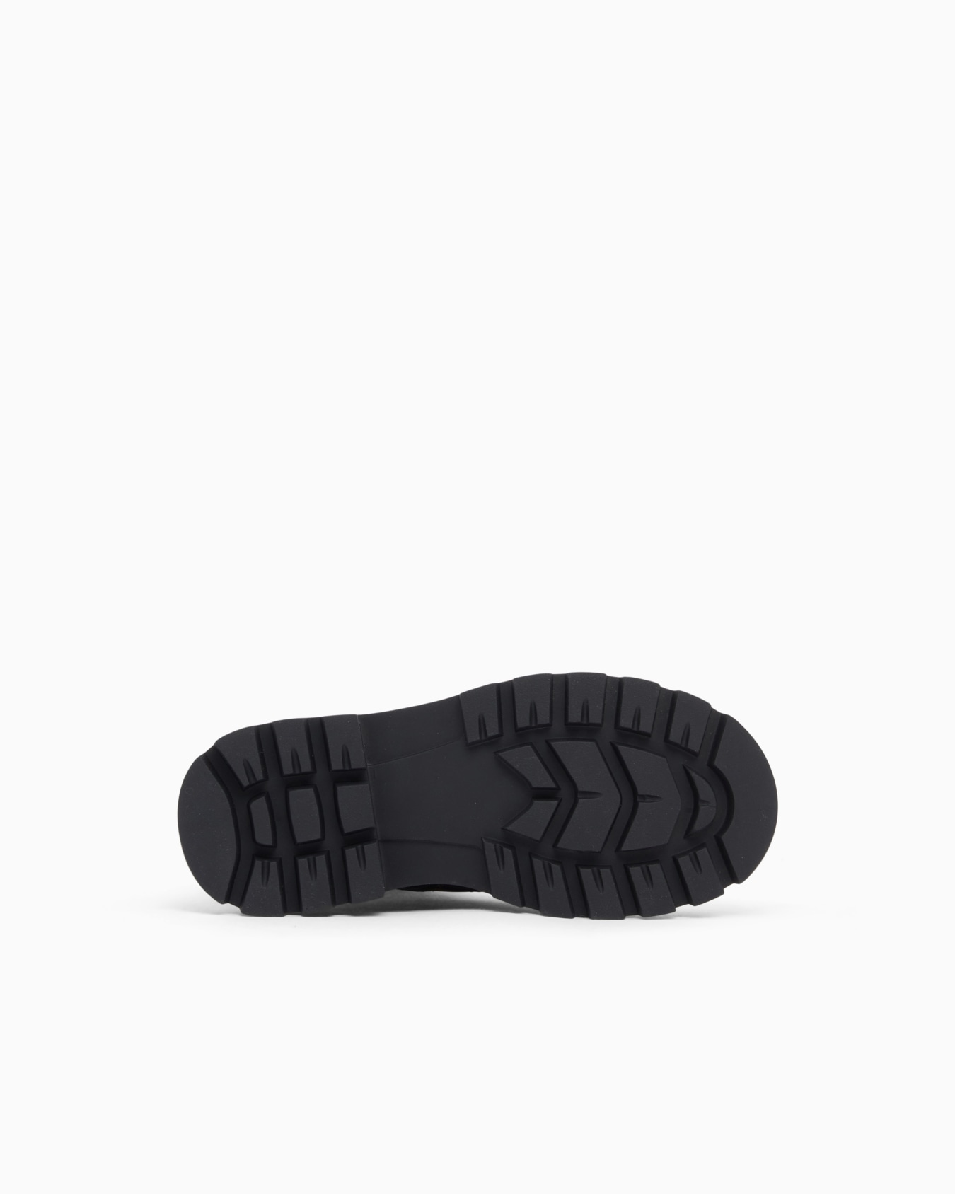 Bottines cuir brillant lacets semelle crantée Diapositive 4