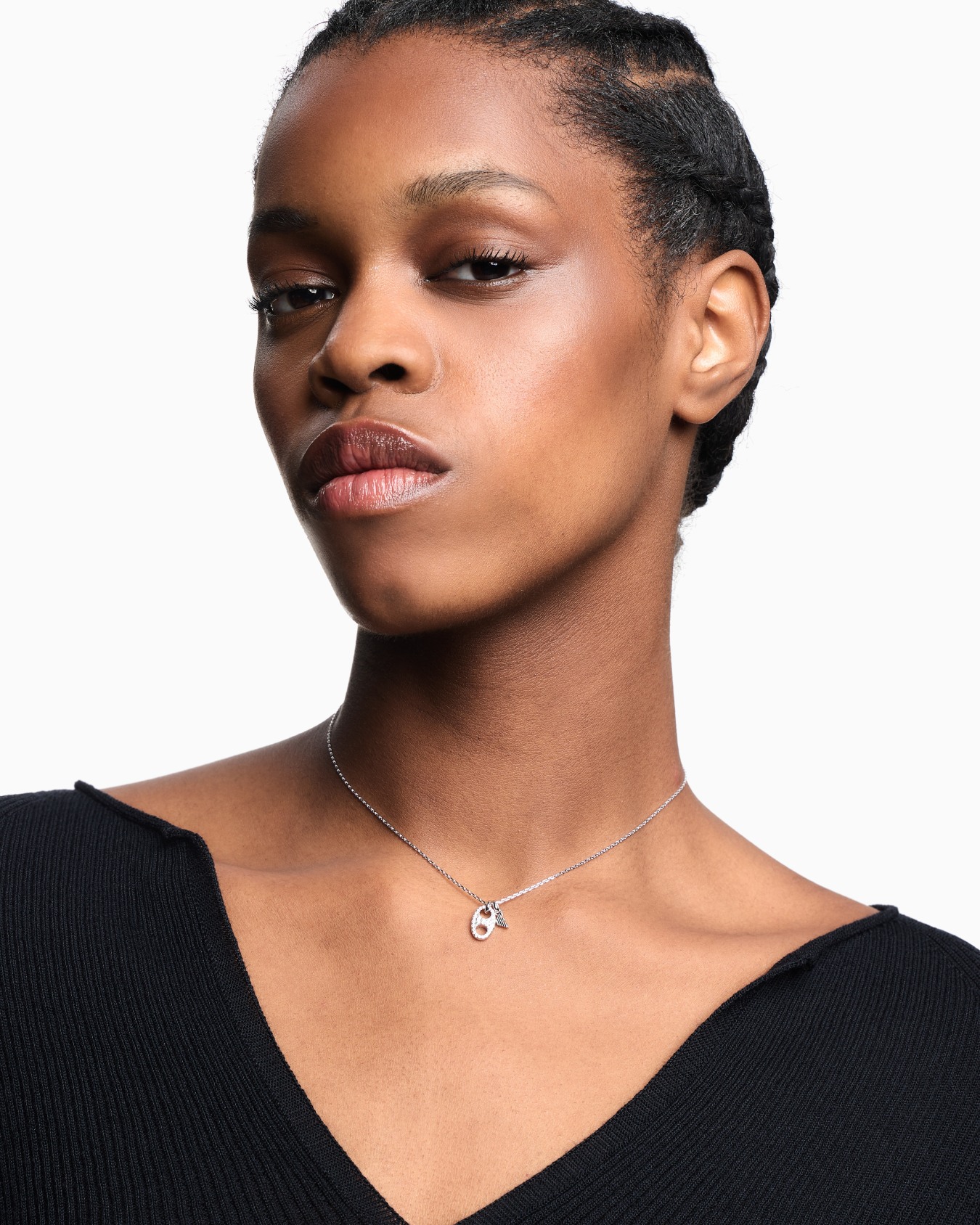  Sterling Silver Pendant Necklace Slide 1