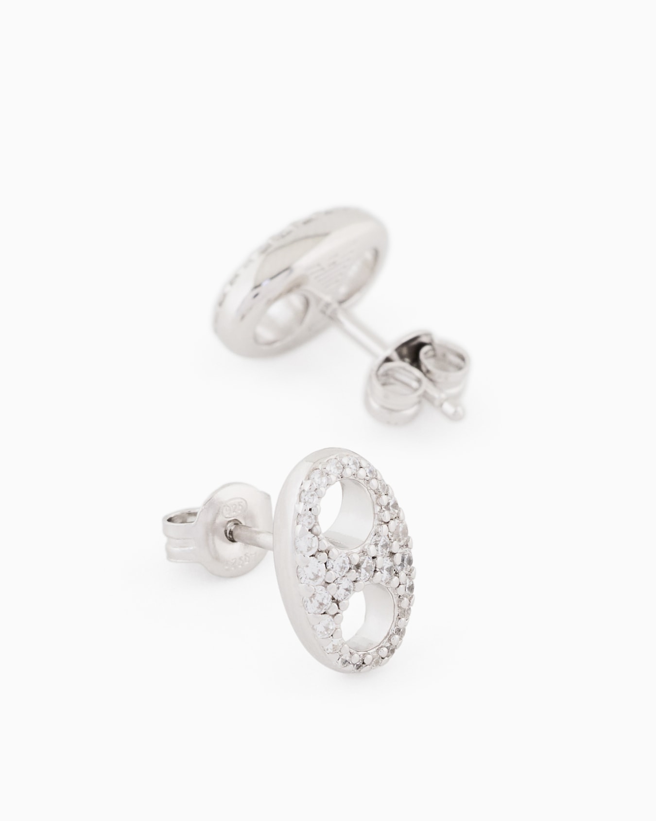  Sterling Silver Stud Earrings Slide 2