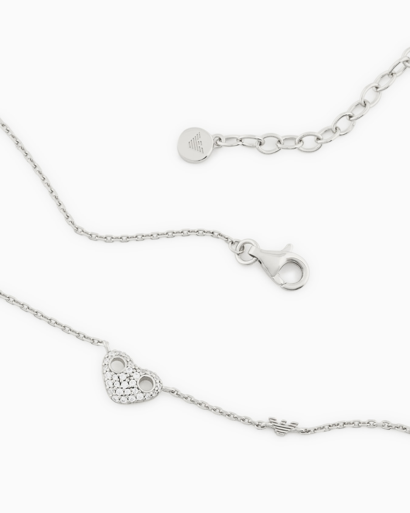 Collana a cuore in argento sterling Slide 2