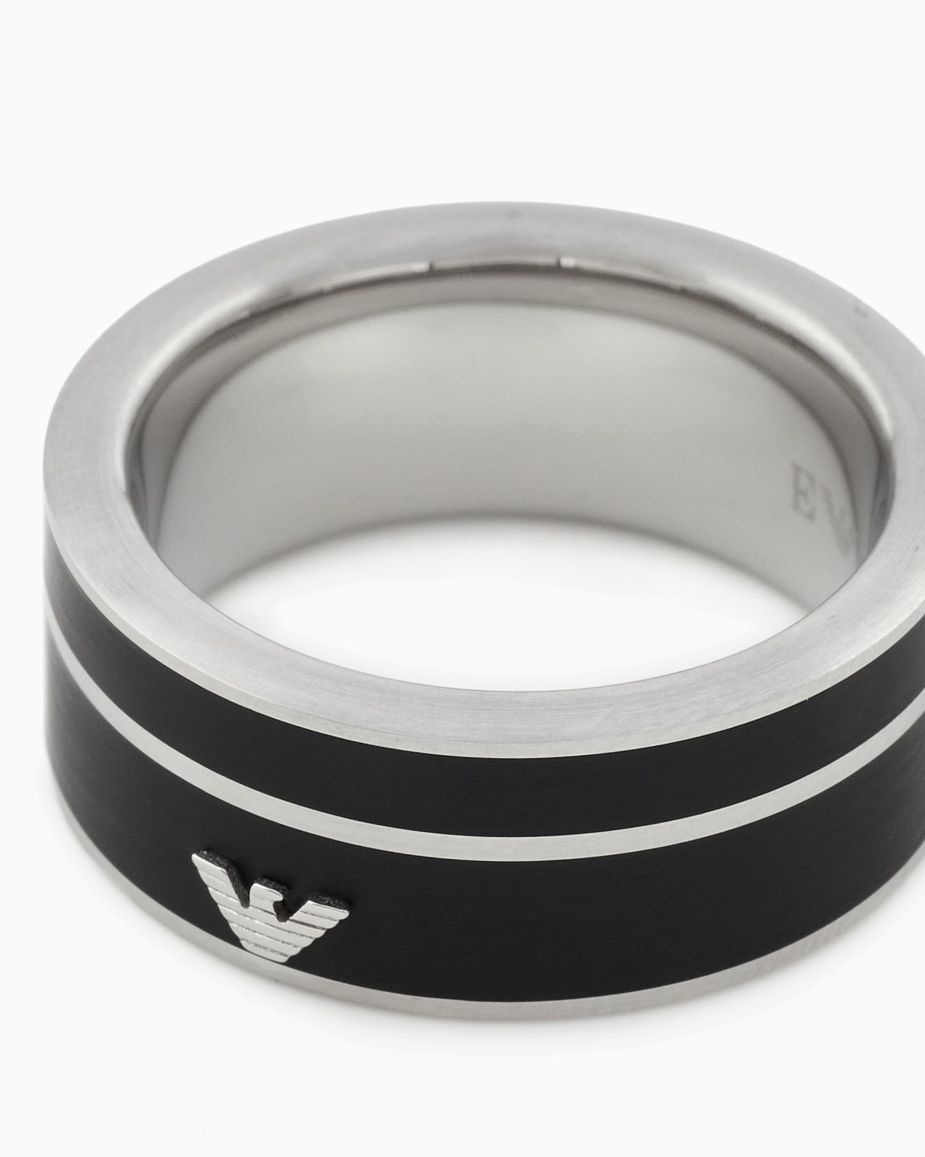 Bague en acier inoxydable pour homme Slide 1