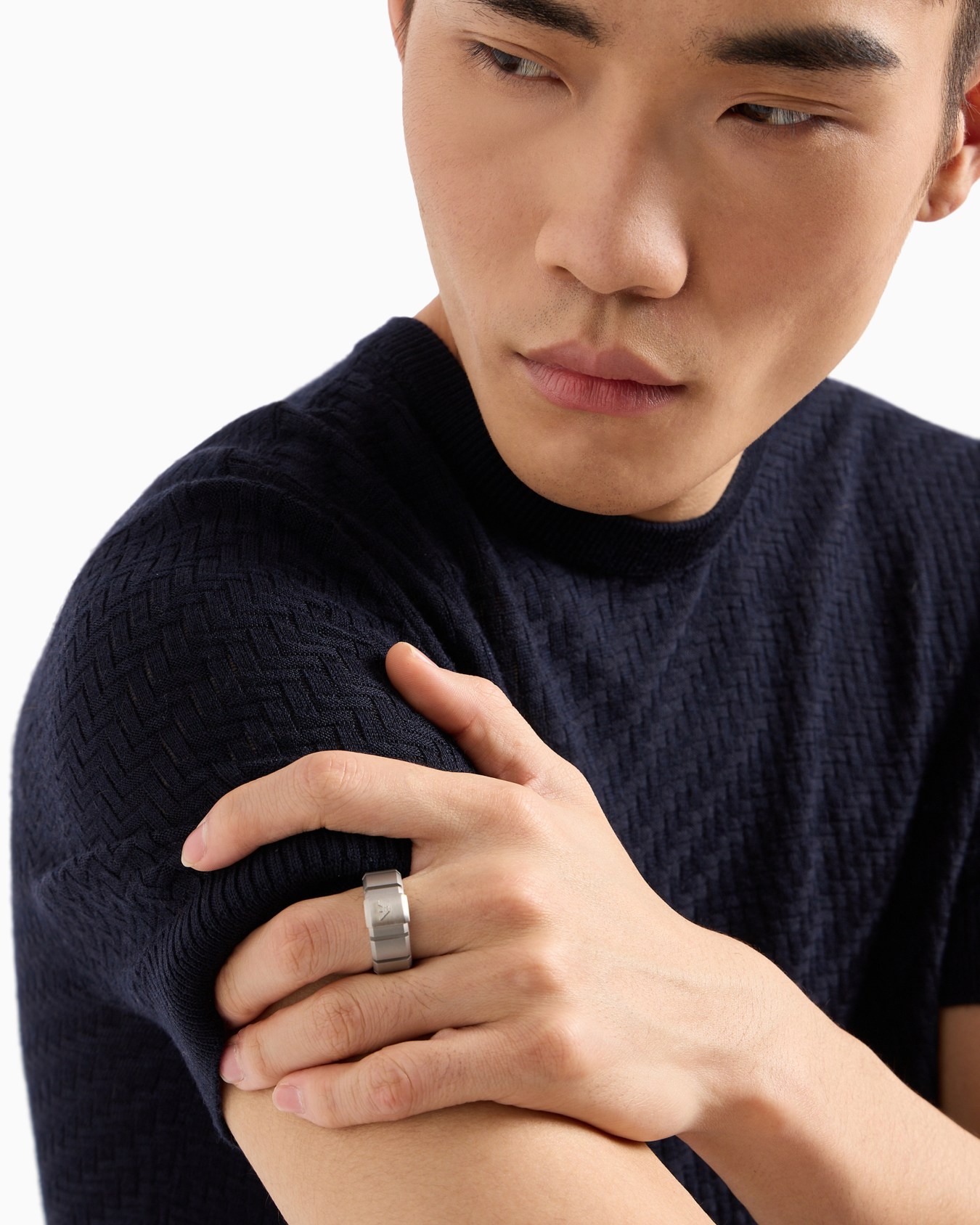 Stainless Steel Band Ring Slide 1