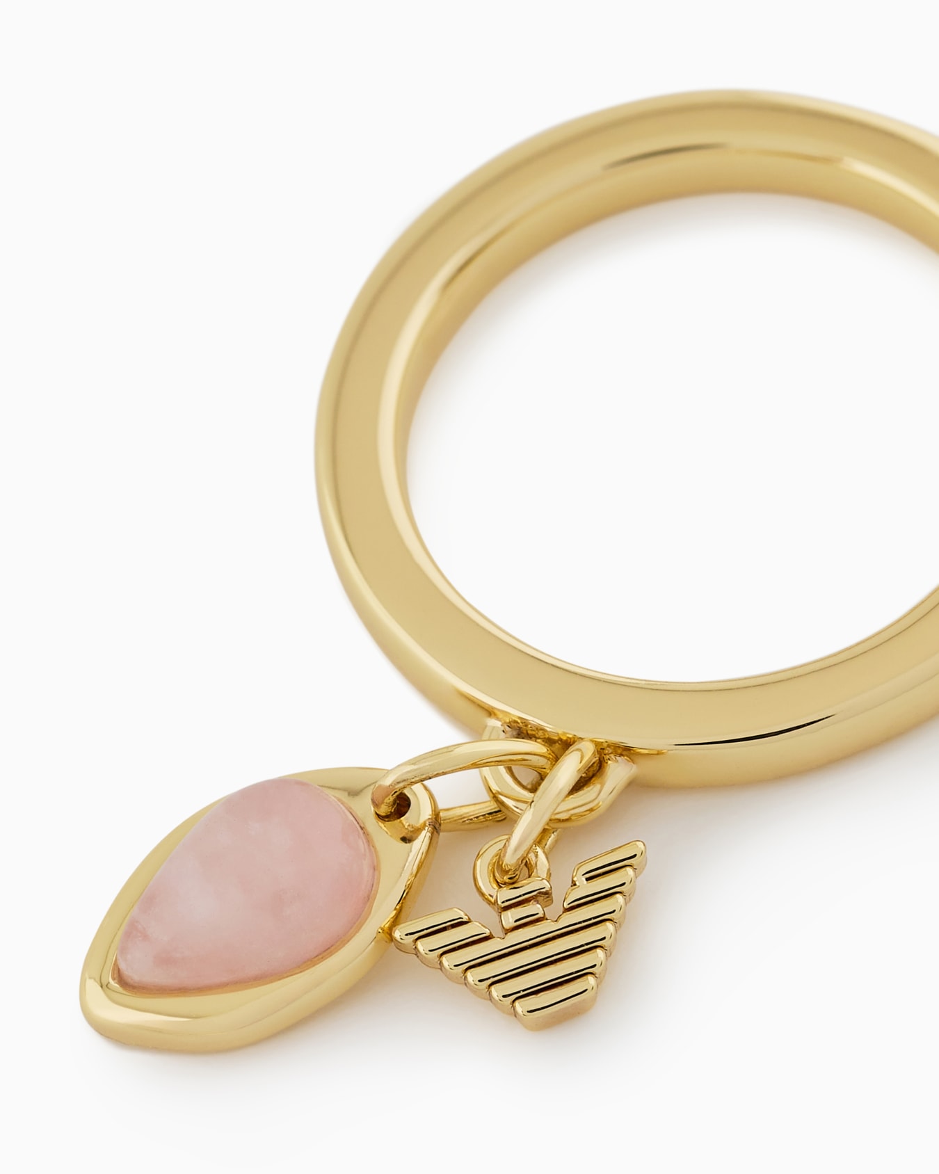  Pink Quartz Center Focal Ring Slide 2