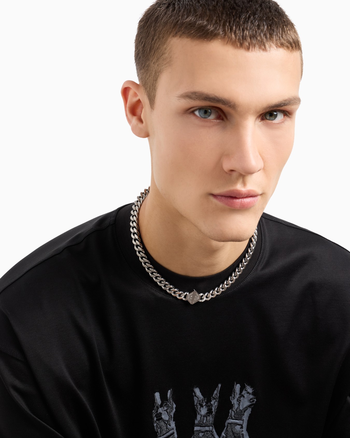  Stainless Steel Chain Necklace Slide 1