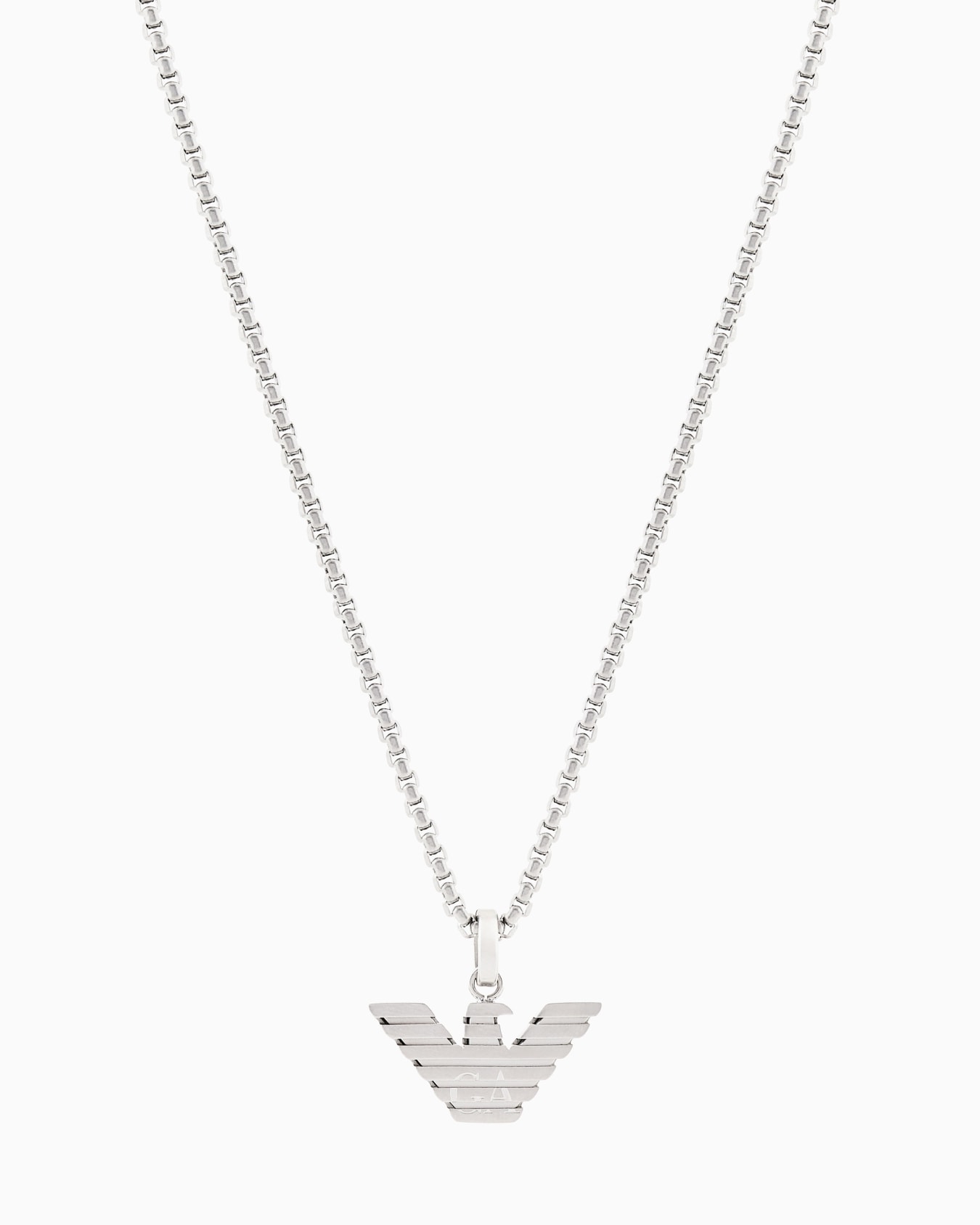 Kette mit Anhänger aus Edelstahl Folie 0