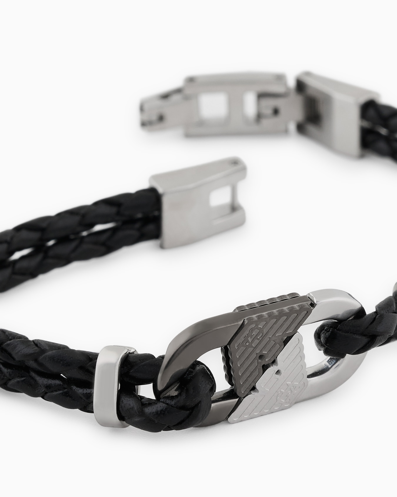  Two-Tone Stainless Steel ID Bracelet Slide 2