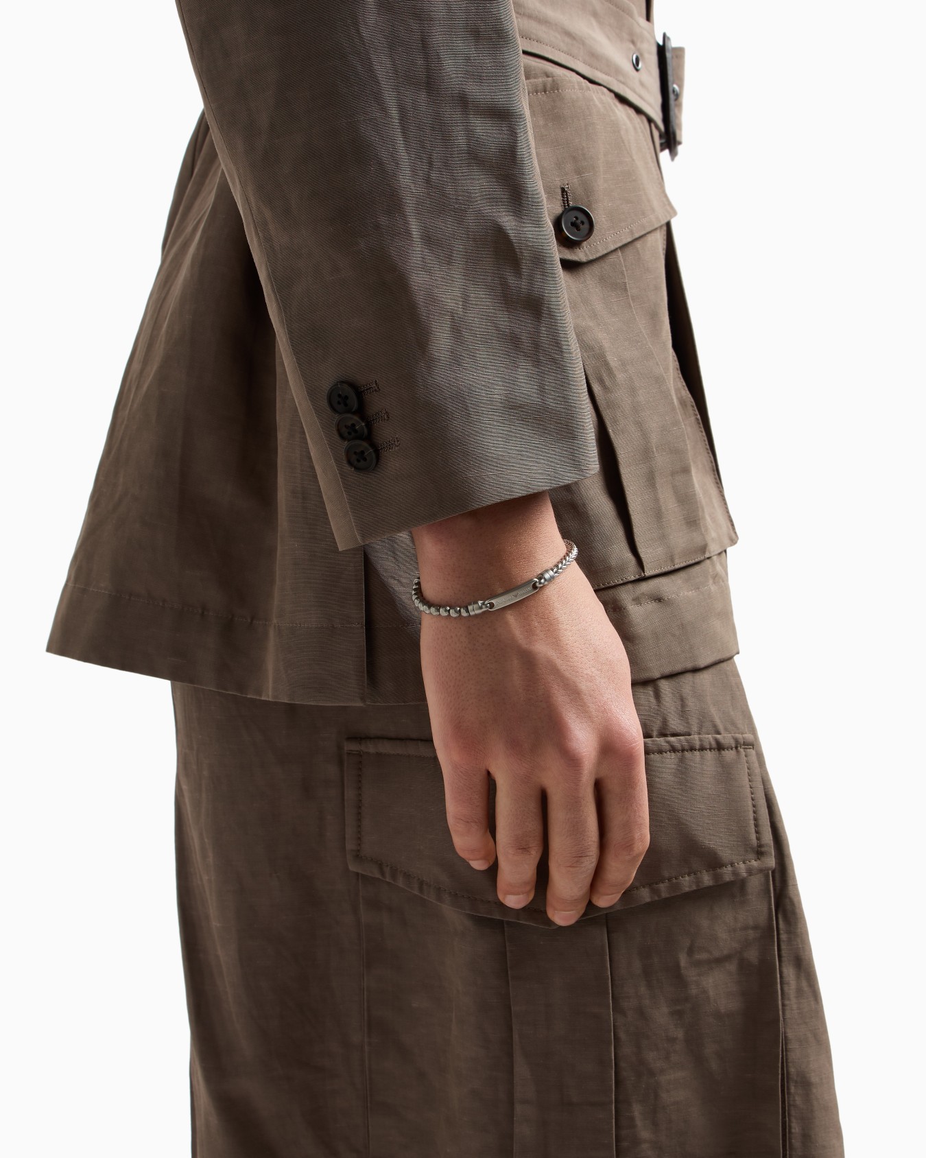  Stainless Steel ID Bracelet Slide 1