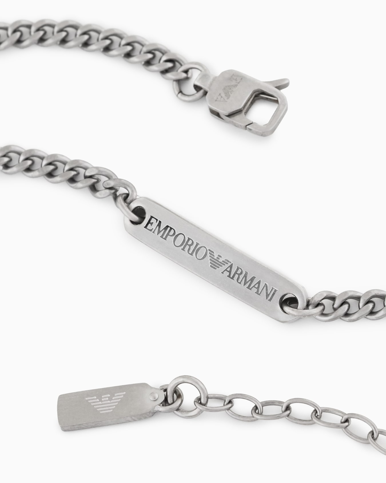 エンポリオ アルマーニ IDブレスレット ステンレススチール スライドする 2
