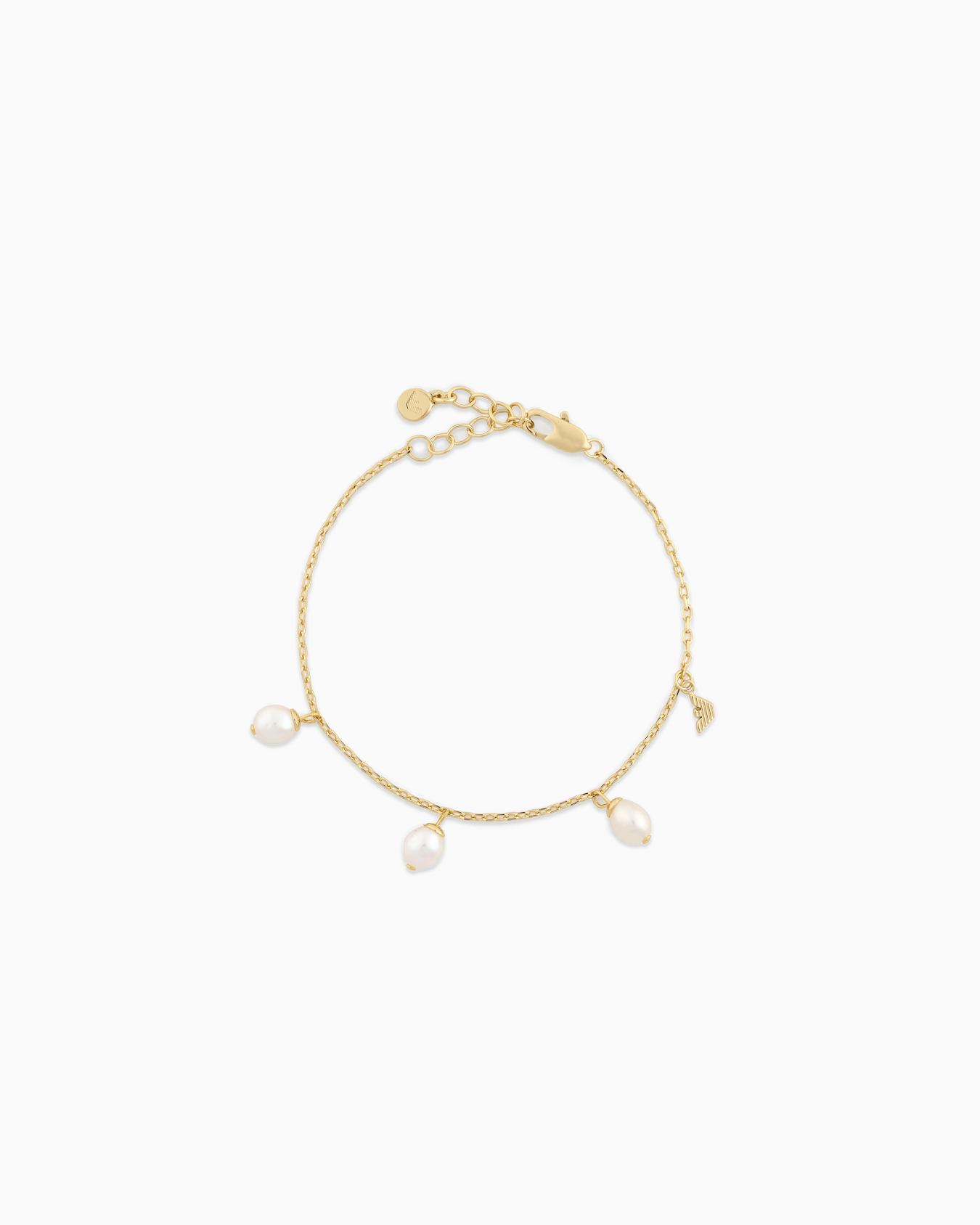  Gold-Tone Brass Bracelet Slide 0