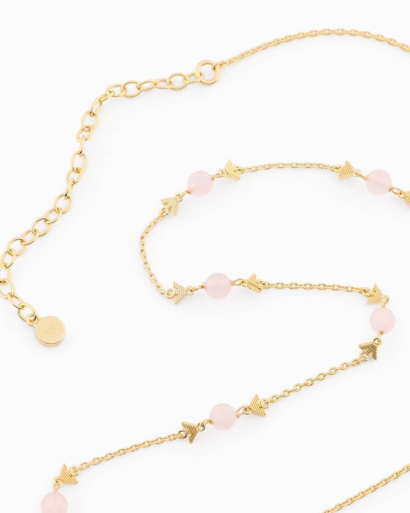 Glieder-Kette aus goldfarbenem Messing Folie 2