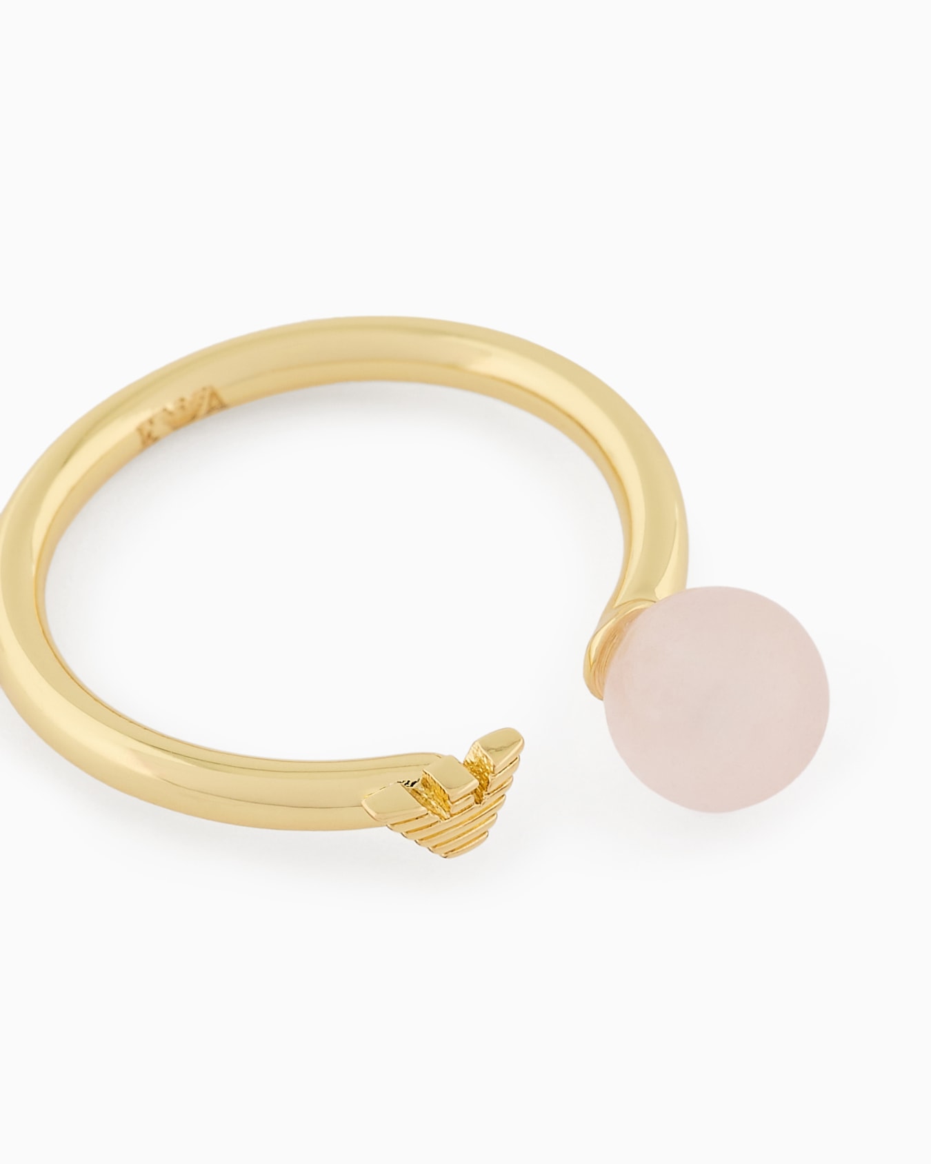  Gold-Tone Brass Center Focal Ring Slide 2