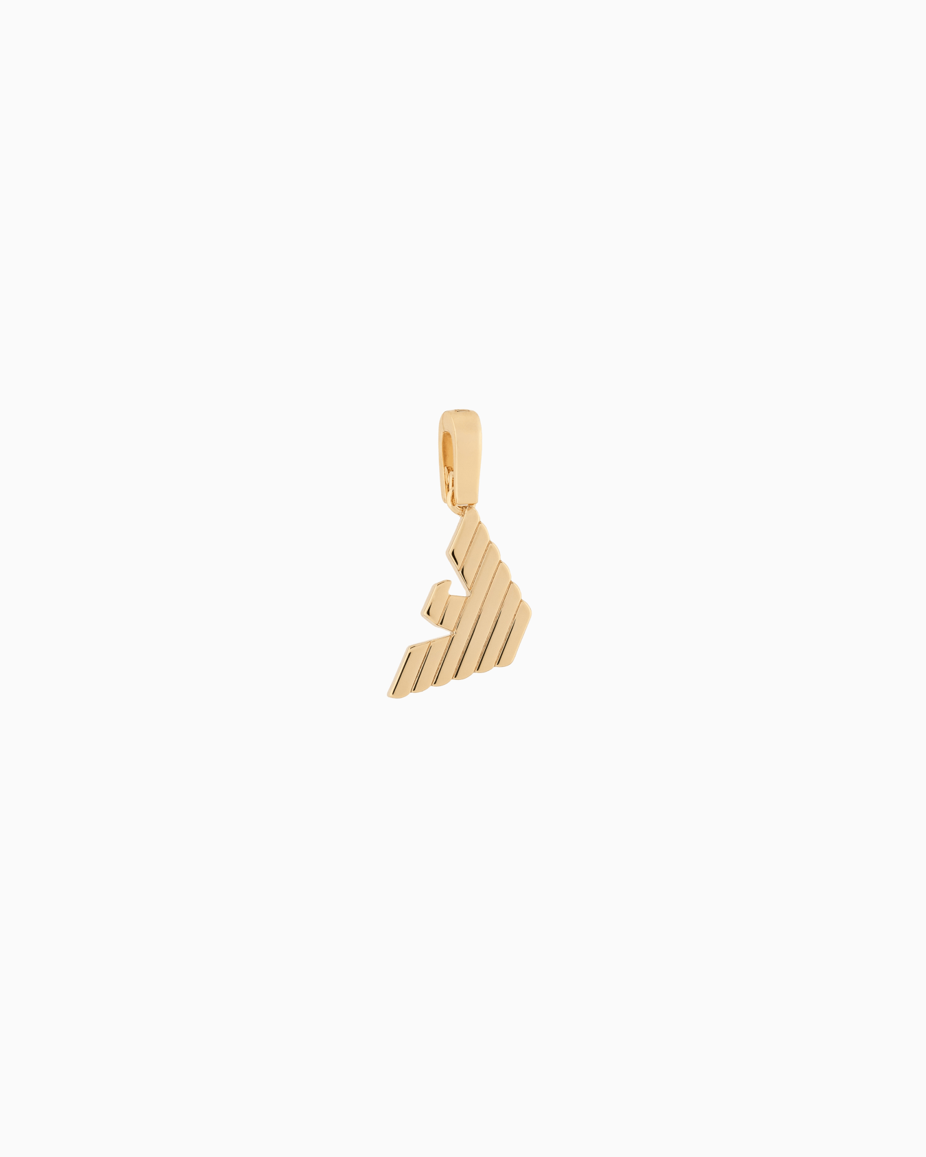 Emporio Armani Gold-Tone Brass Charm Slide 0