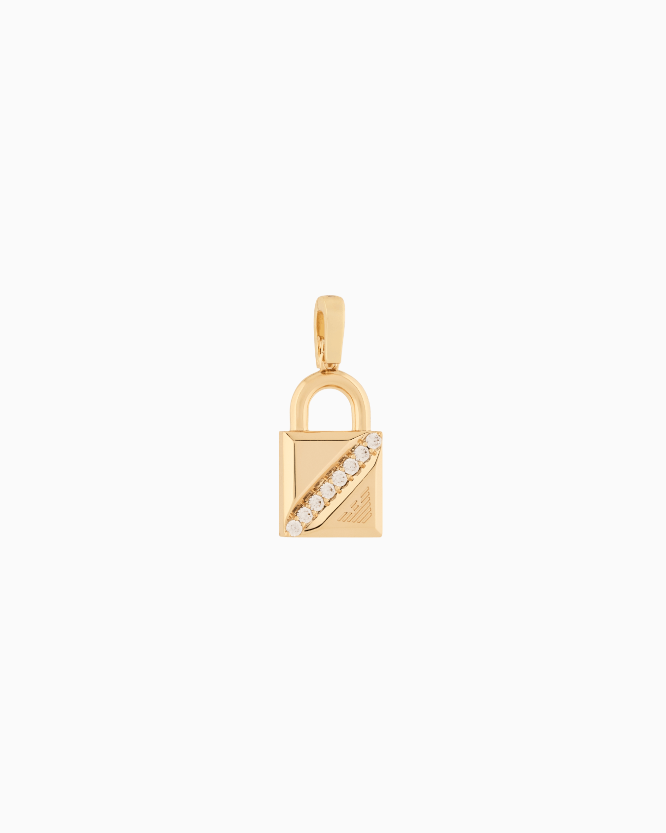 Emporio Armani Gold-Tone Charm Slide 0