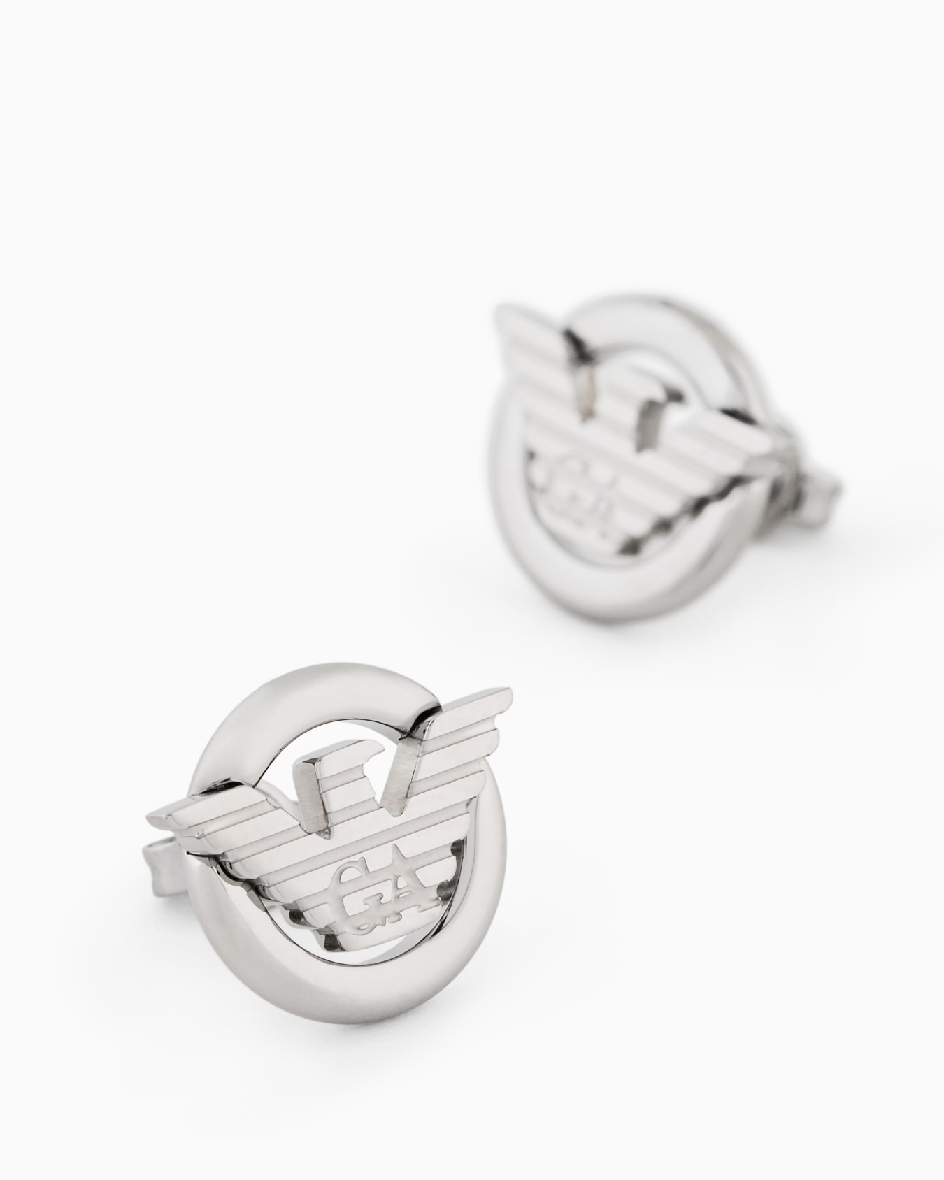  スタッドピアス ステンレススチール スライドする 1