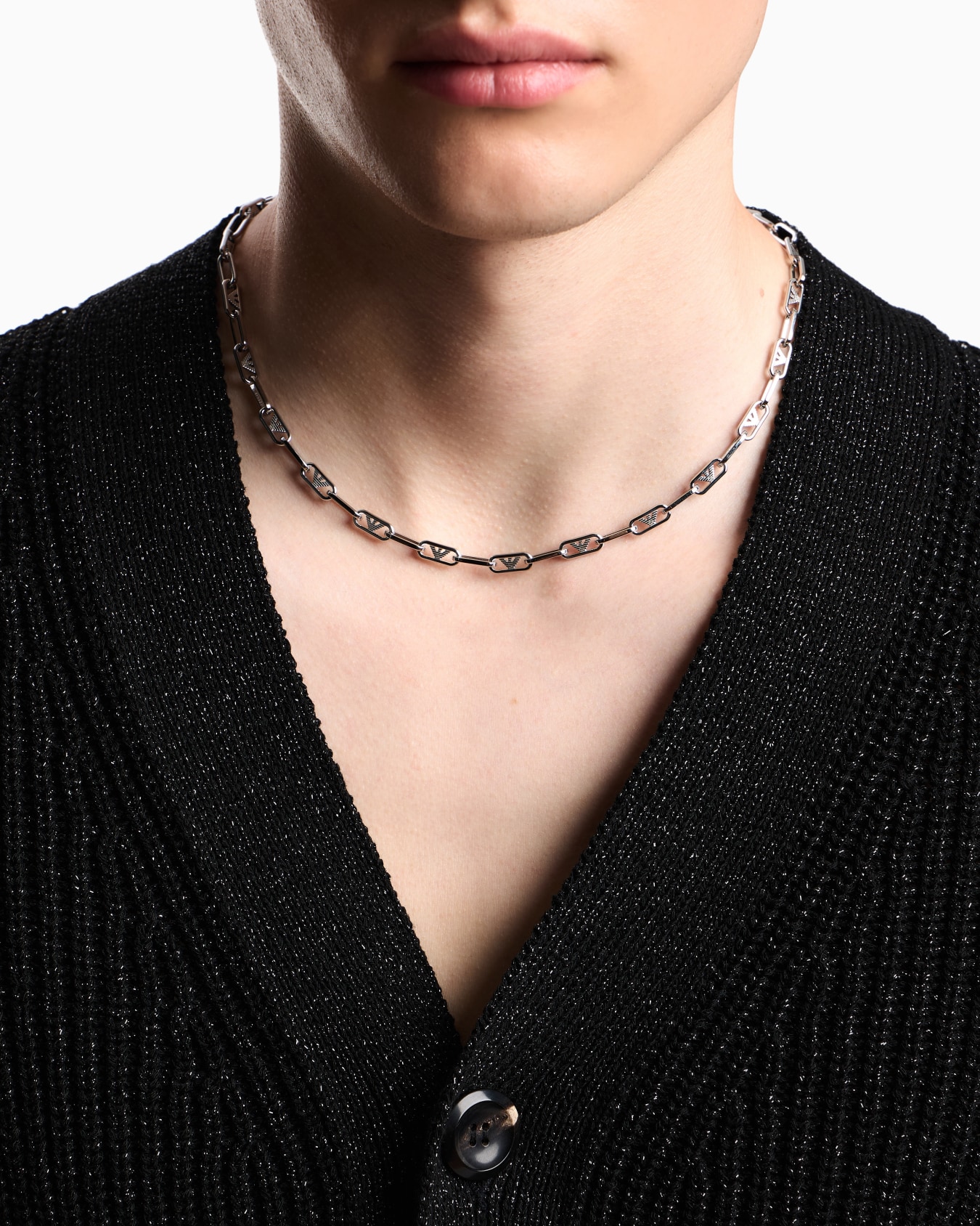  Stainless Steel Chain Necklace Slide 1