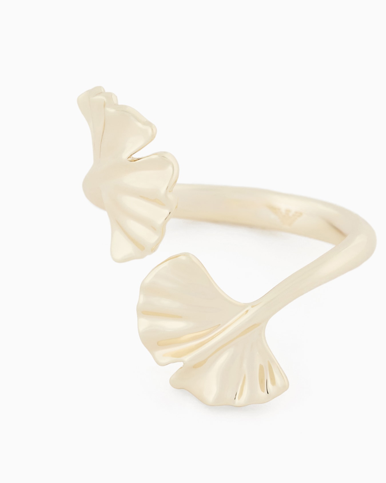  Gold-Tone Brass Cocktail Ring Slide 2