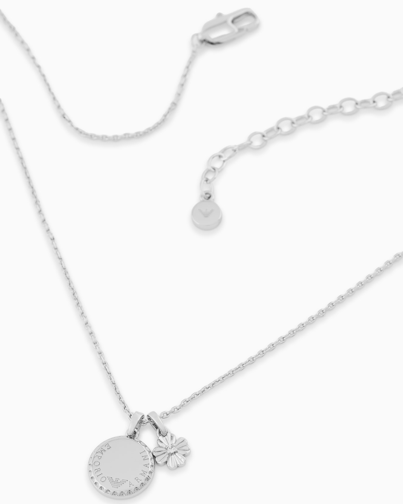 Kette mit Anhänger aus Silbermessing Folie 2