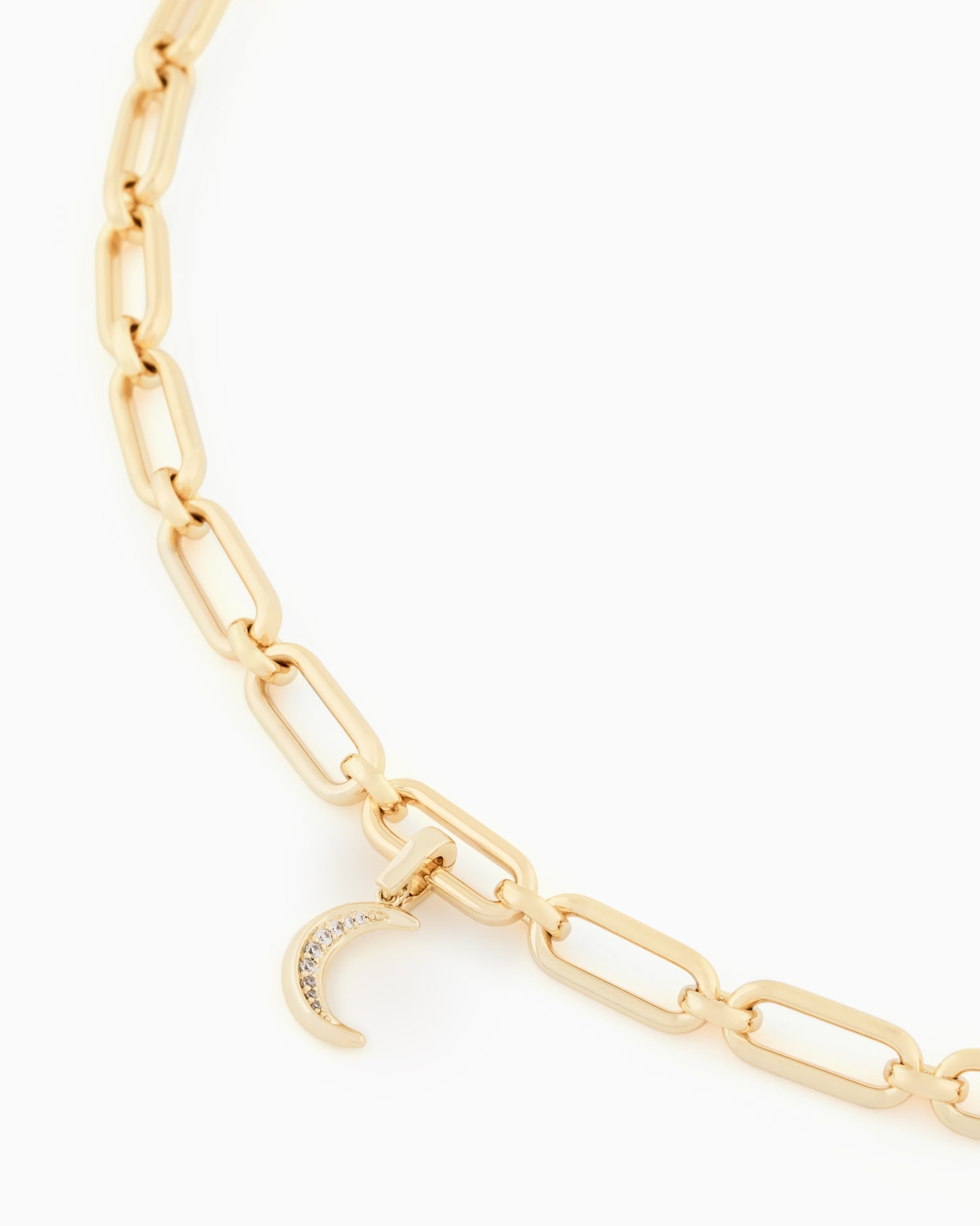 エンポリオ アルマーニ チャーム ゴールドトーンブラス キュービックジルコニア スライドする 2