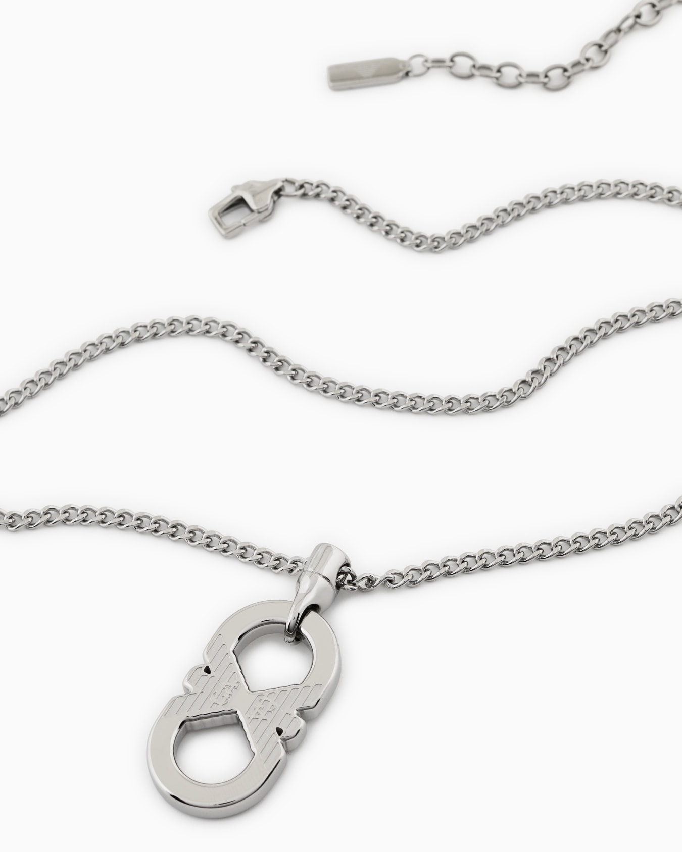  ペンダントネックレス ステンレススチール スライドする 2