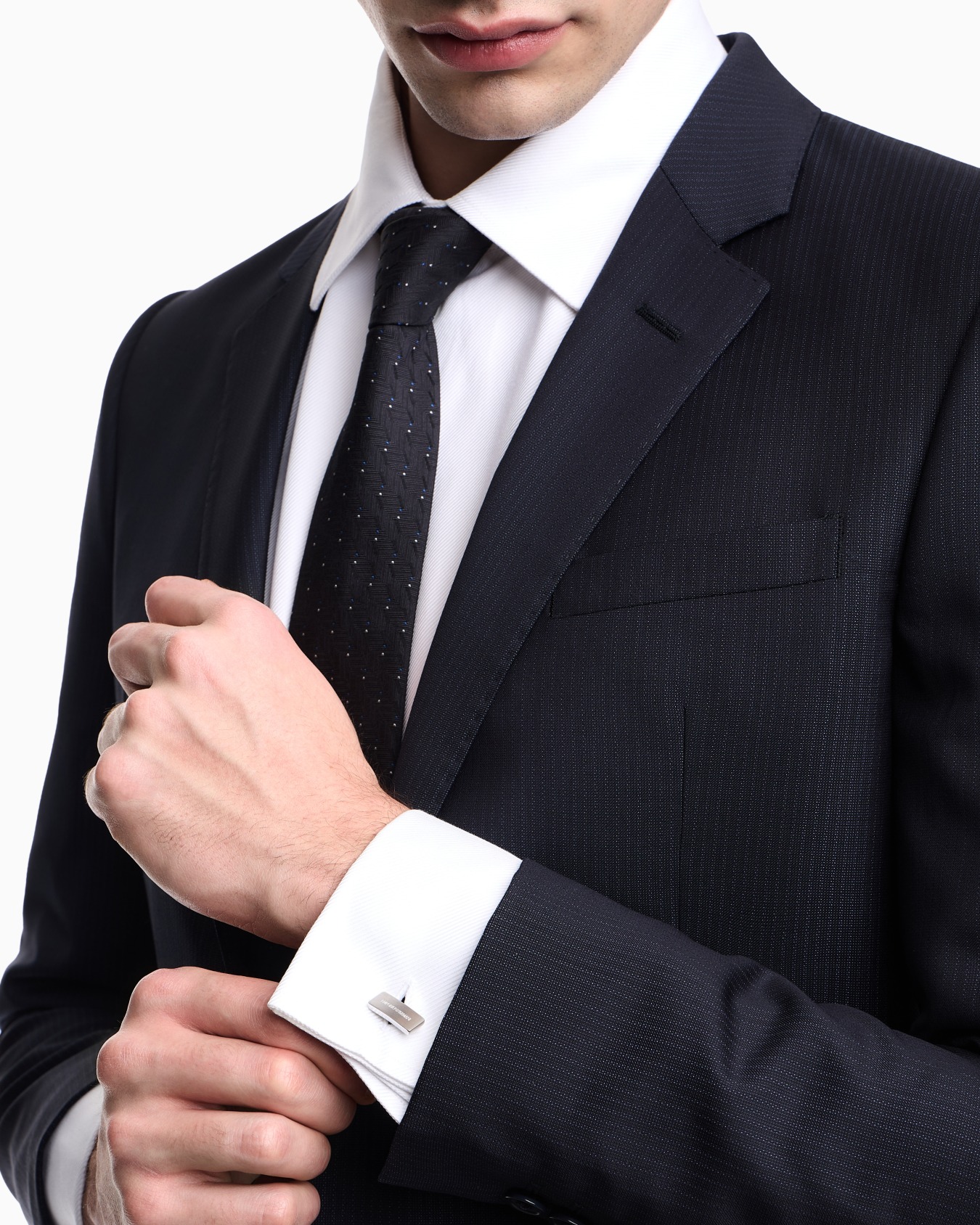  カフリンク ステンレススチール スライドする 1