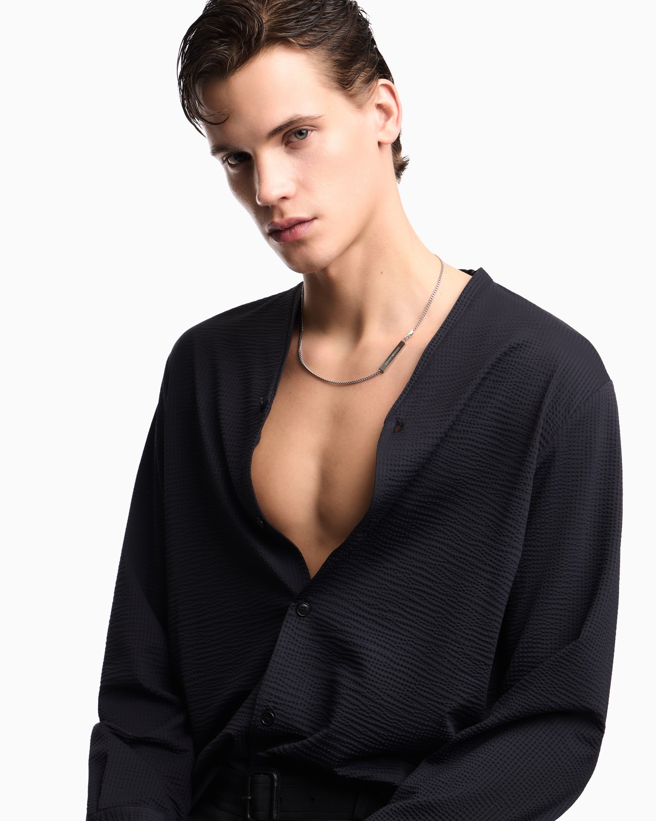  Stainless Steel ID Necklace Slide 1