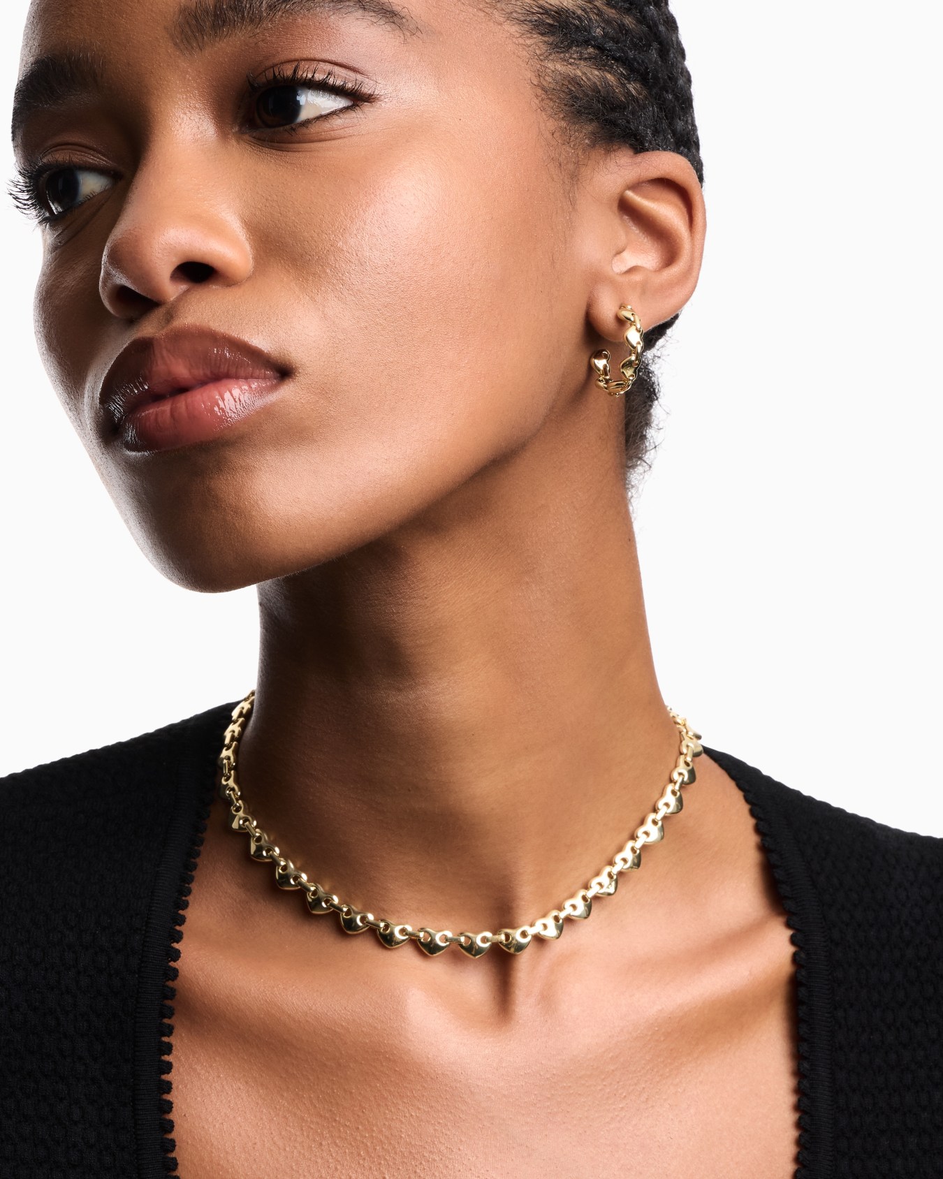  Heart Chain Necklace Slide 1