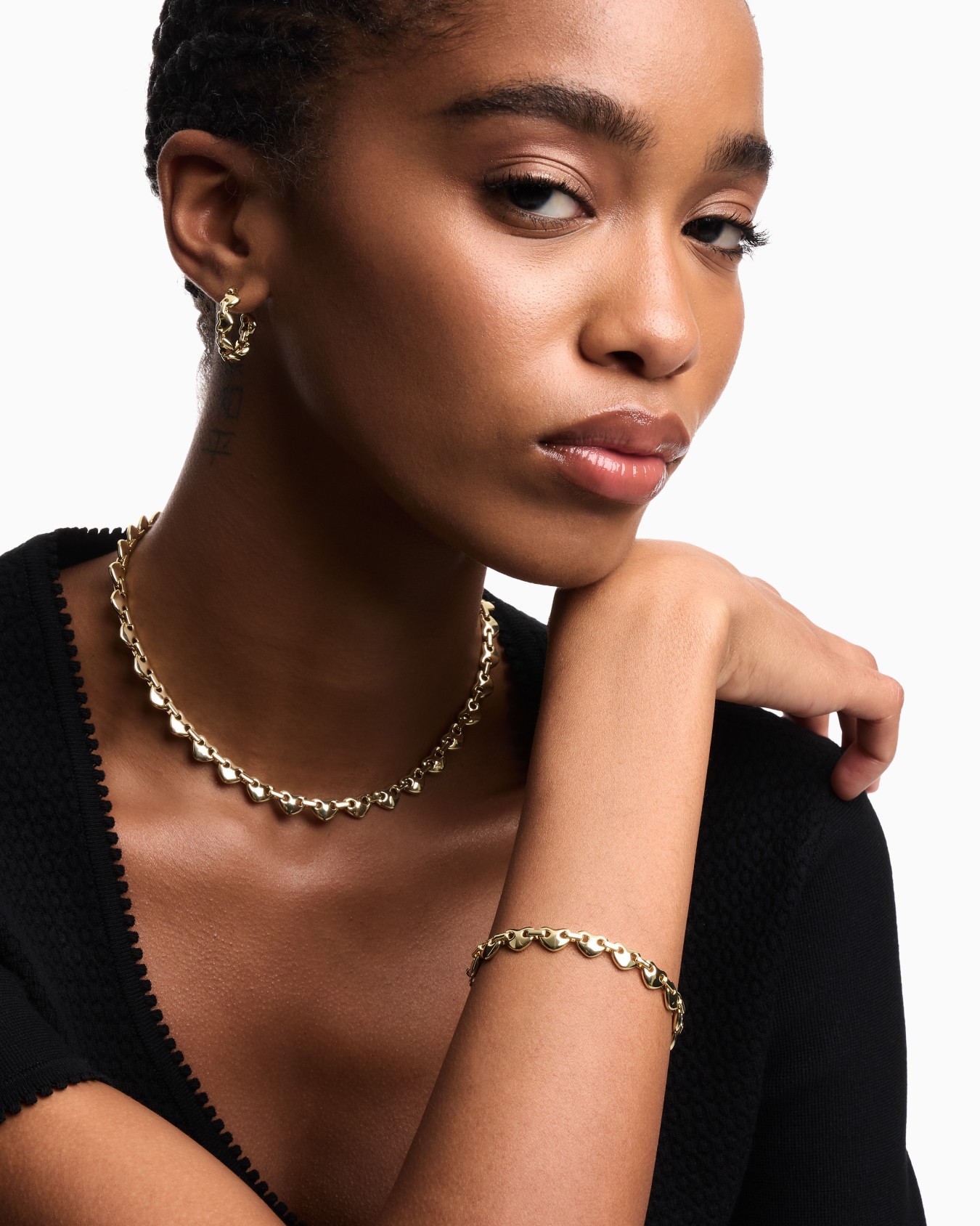  Heart Chain Bracelet Slide 1