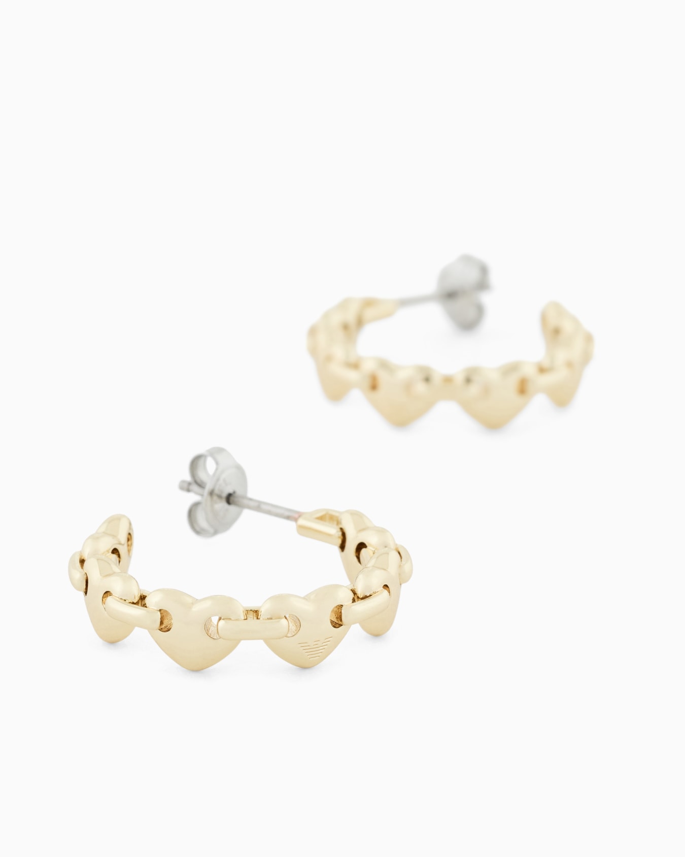  Heart Hoop Earrings Slide 2