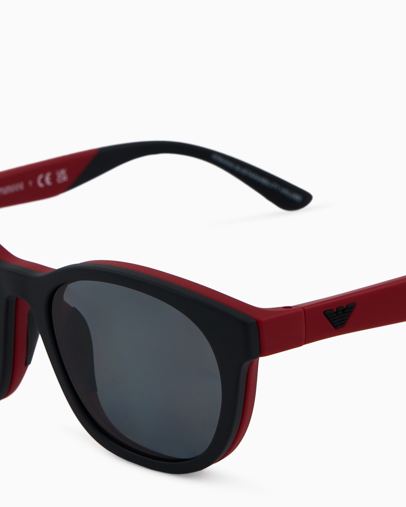 Panto-shaped junior sunglasses with clip-on lenses Slide 4