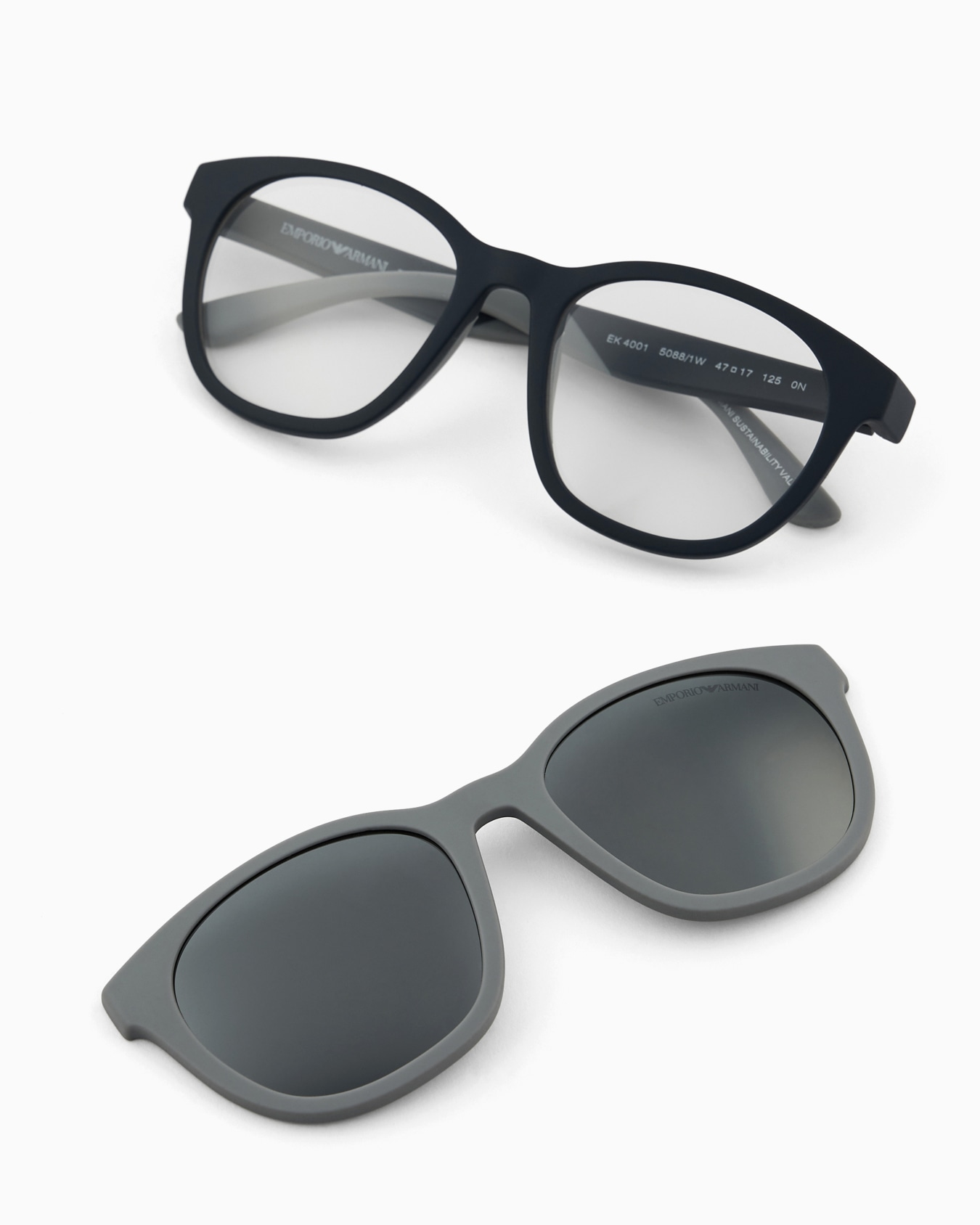 Gafas de sol júnior con forma pantos y lentes con clip Diapositiva 1