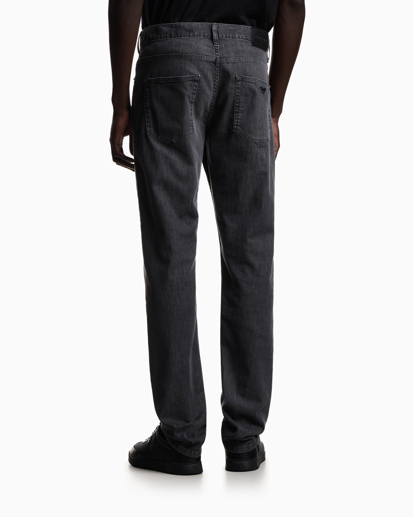 J05 regular-fit, lightly worn-look 8-oz denim jeans Slide 2