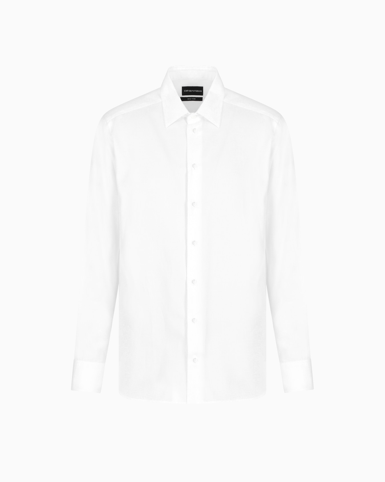 Chemise en coton micro armuré avec finition douce Diapositive 0