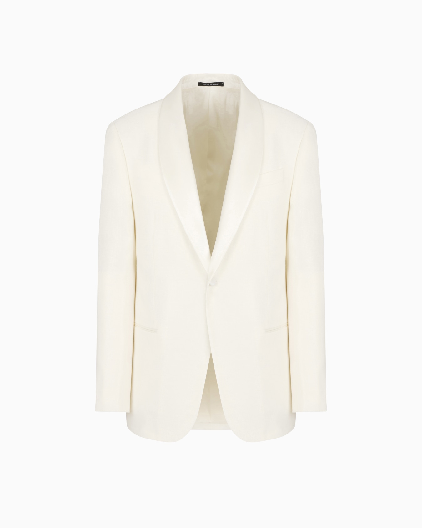 Shawl-collar jacket with satin lapels Slide 0